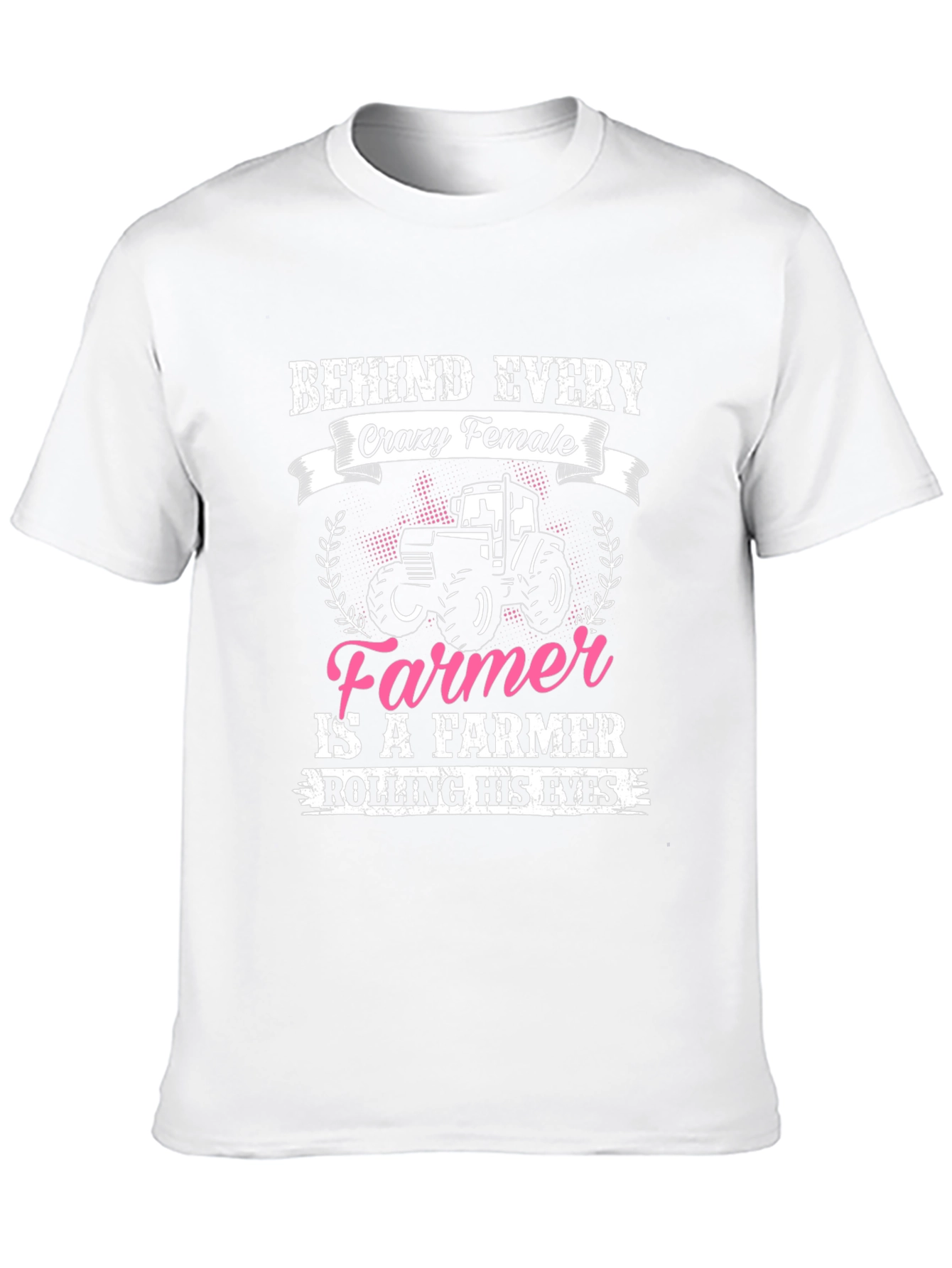Crazy Female Farmer Graphic T-Shirt