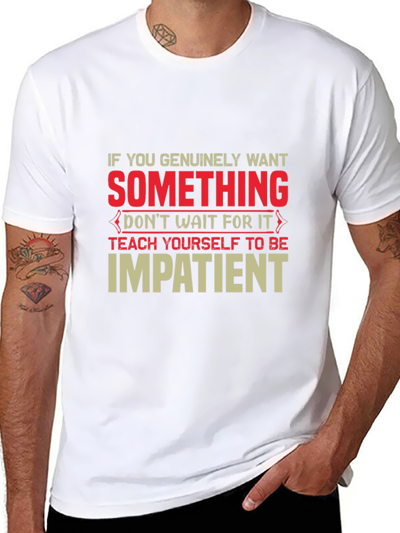 Impatient T-Shirt - Motivational Graphic Tee