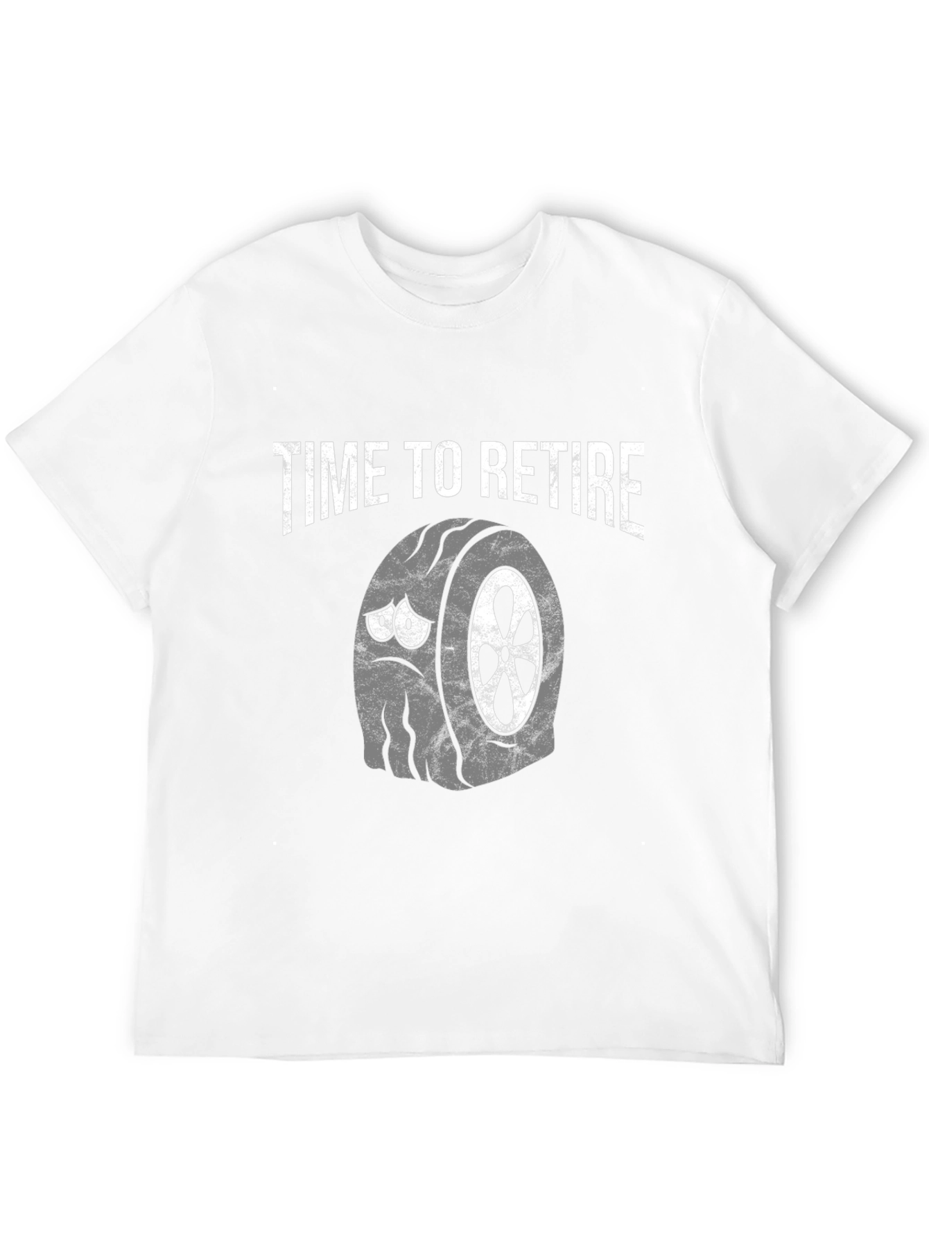 Time to Retire Sad Tire T-Shirt