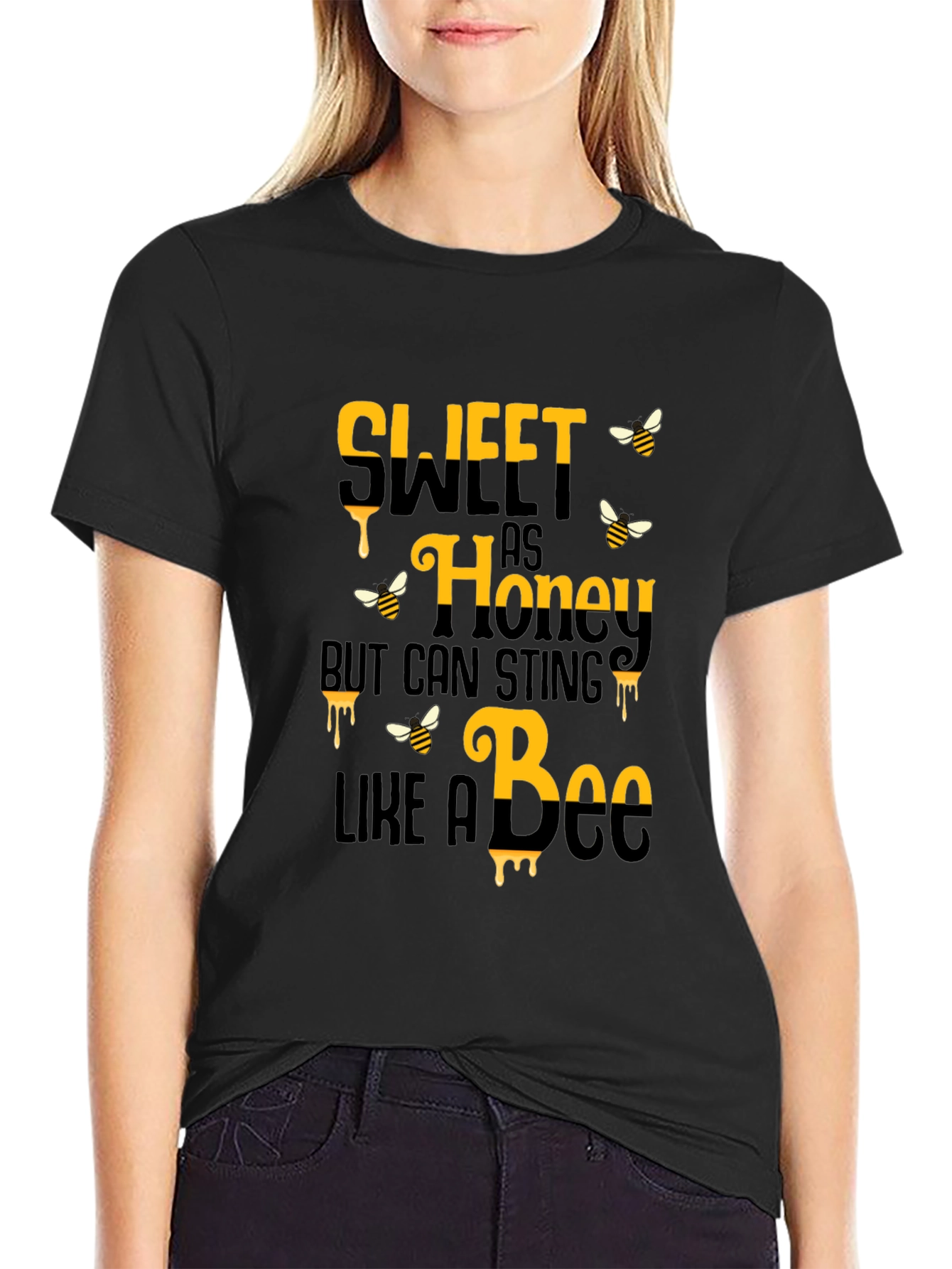 Sweet as Honey Bee Graphic T-Shirt