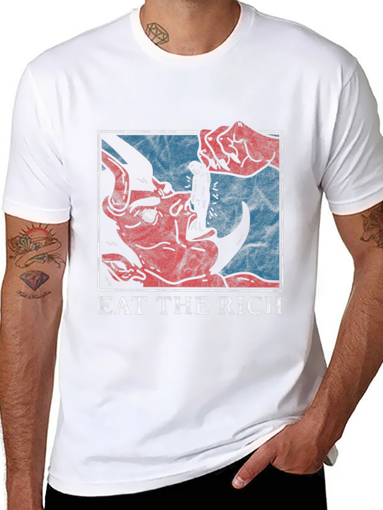 Eat the Rich Graphic T-Shirt