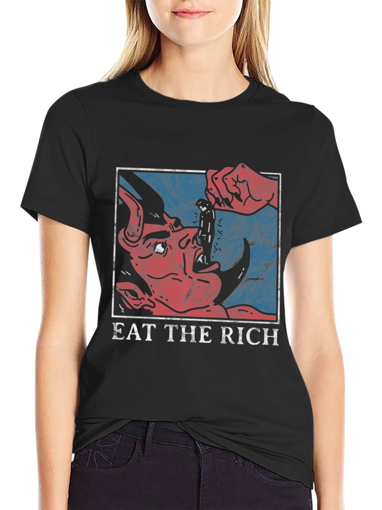 Eat the Rich Graphic T-Shirt
