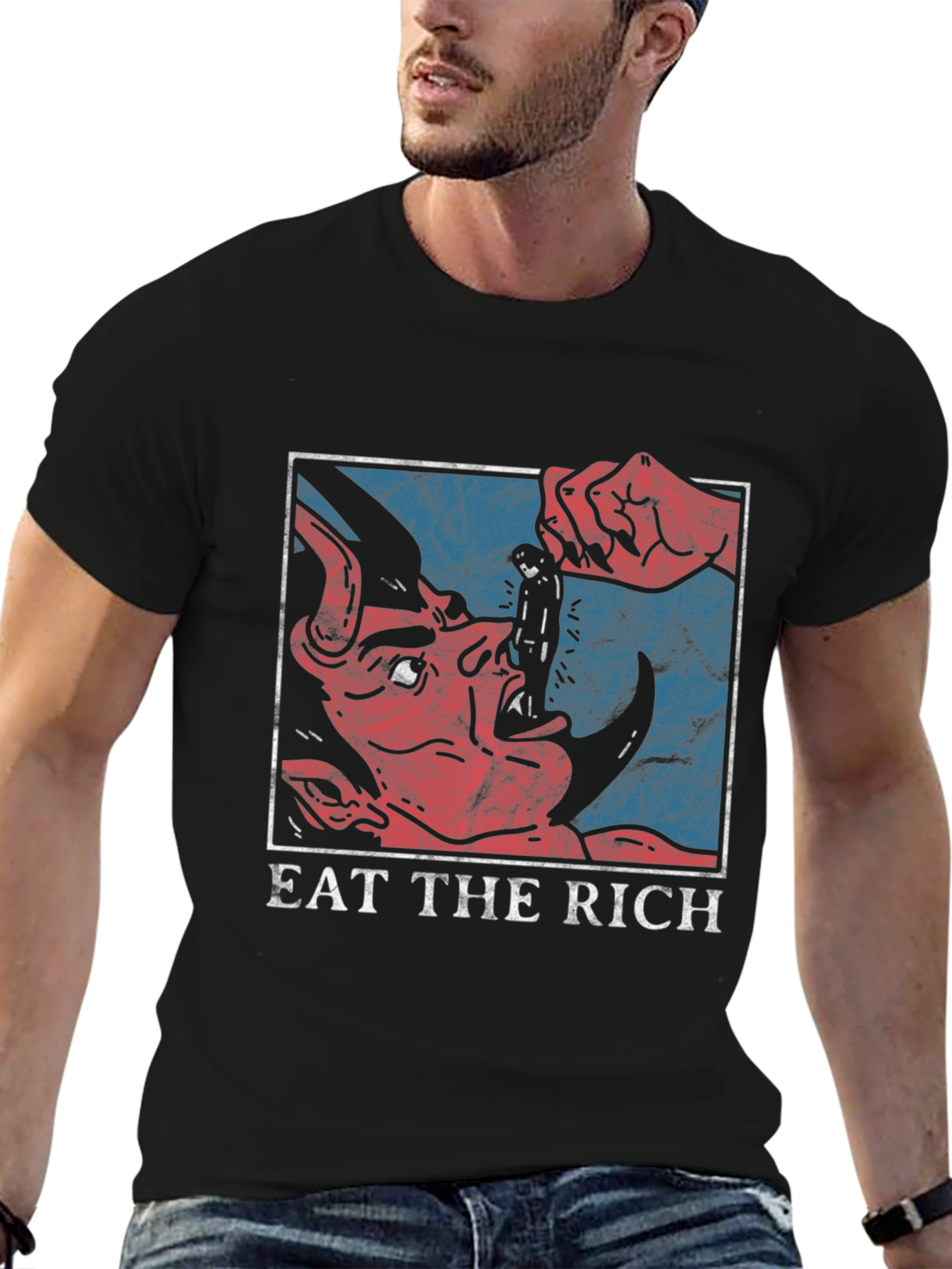 Eat the Rich Graphic T-Shirt