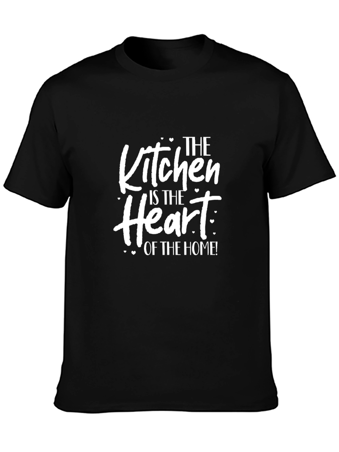 Kitchen is the Heart Black T-Shirt