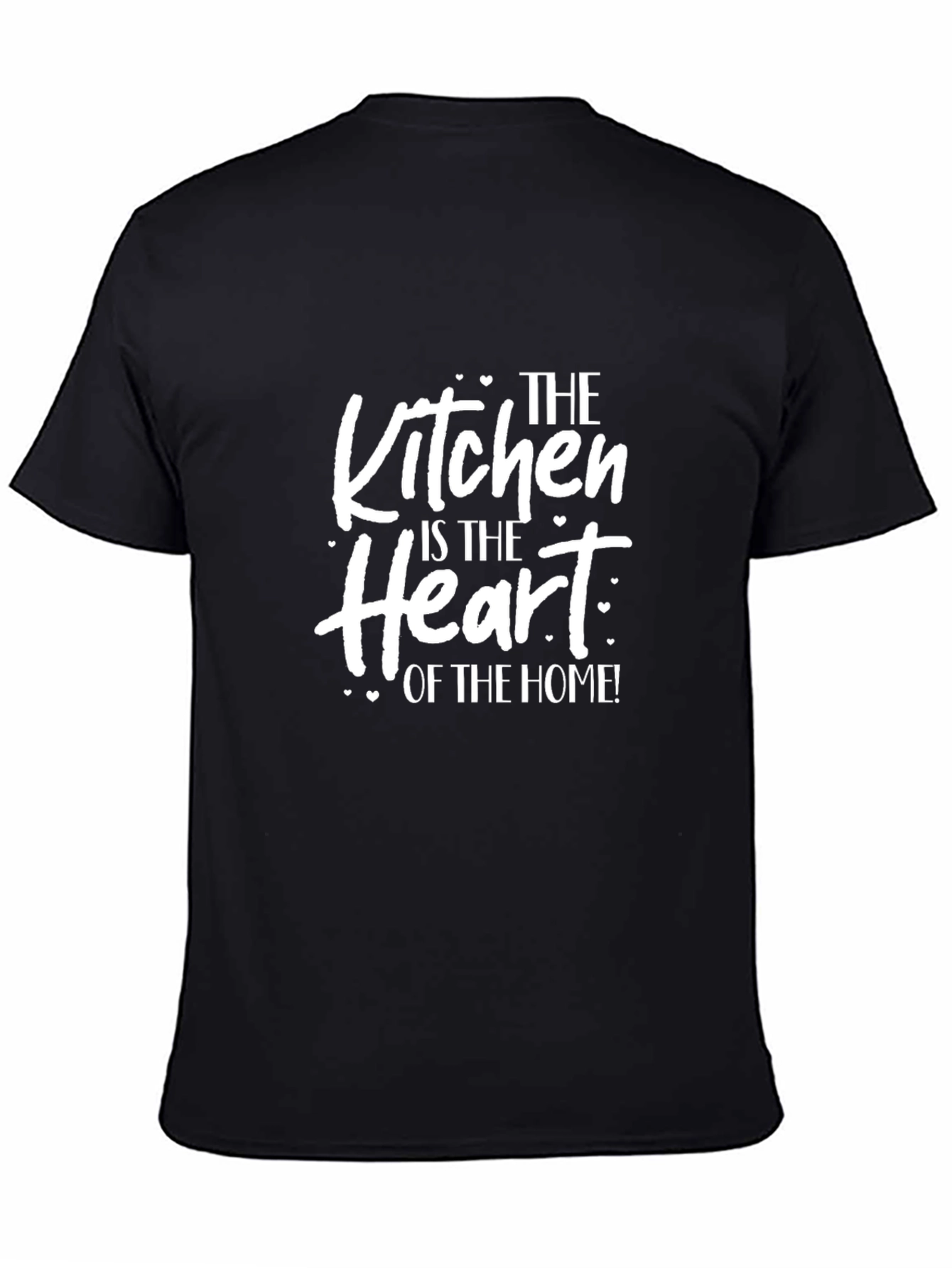 Kitchen is the Heart Black T-Shirt