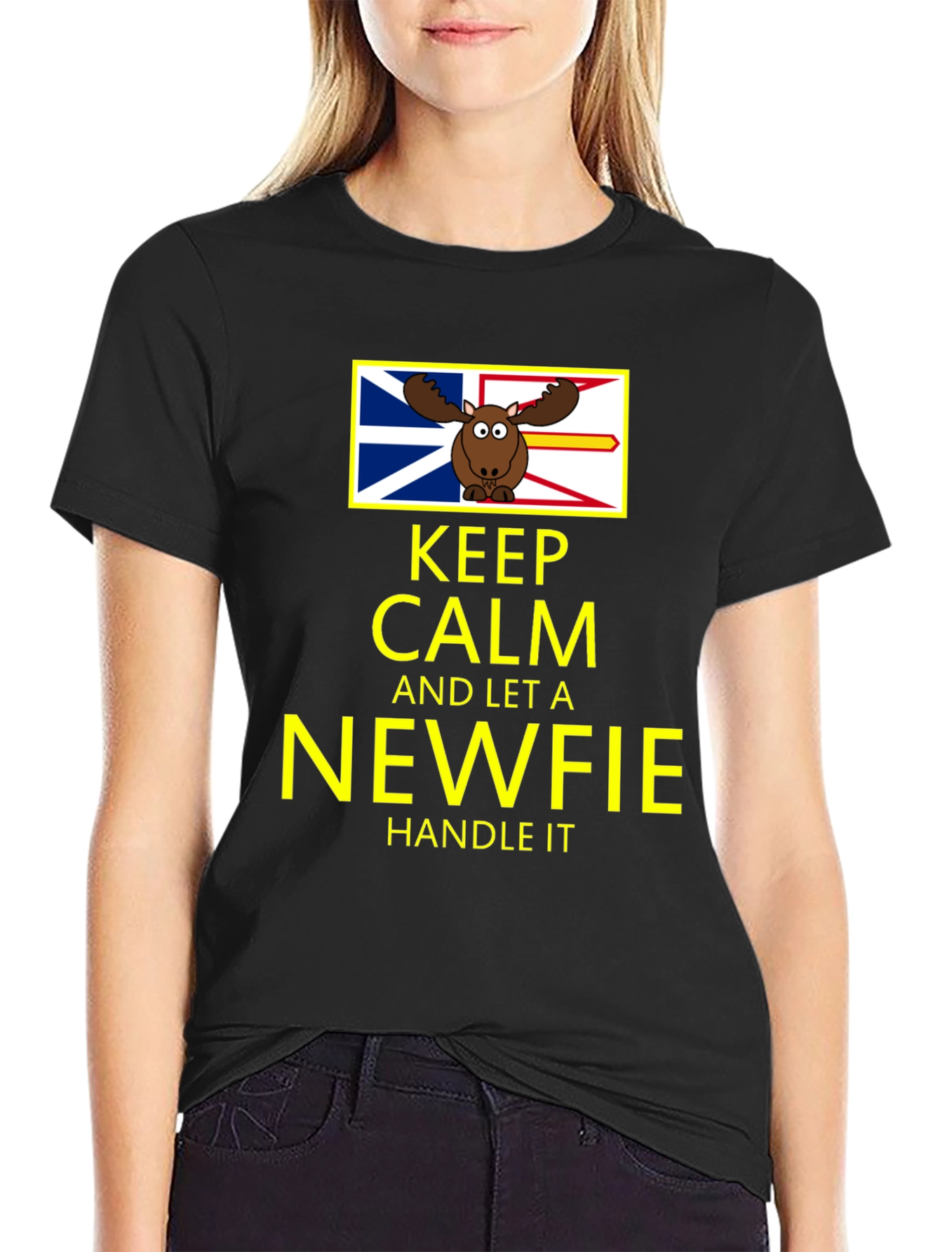 Keep Calm Newfie T-Shirt