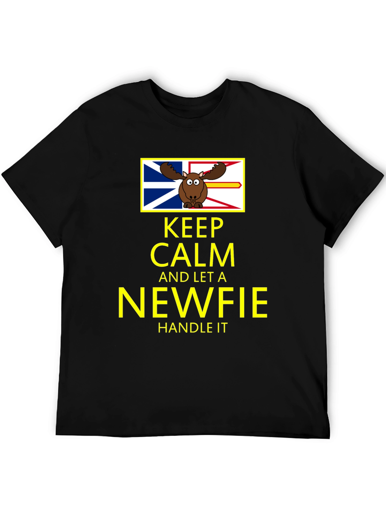 Keep Calm Newfie T-Shirt