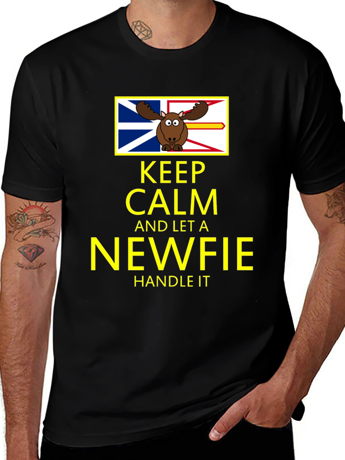 Keep Calm Newfie T-Shirt