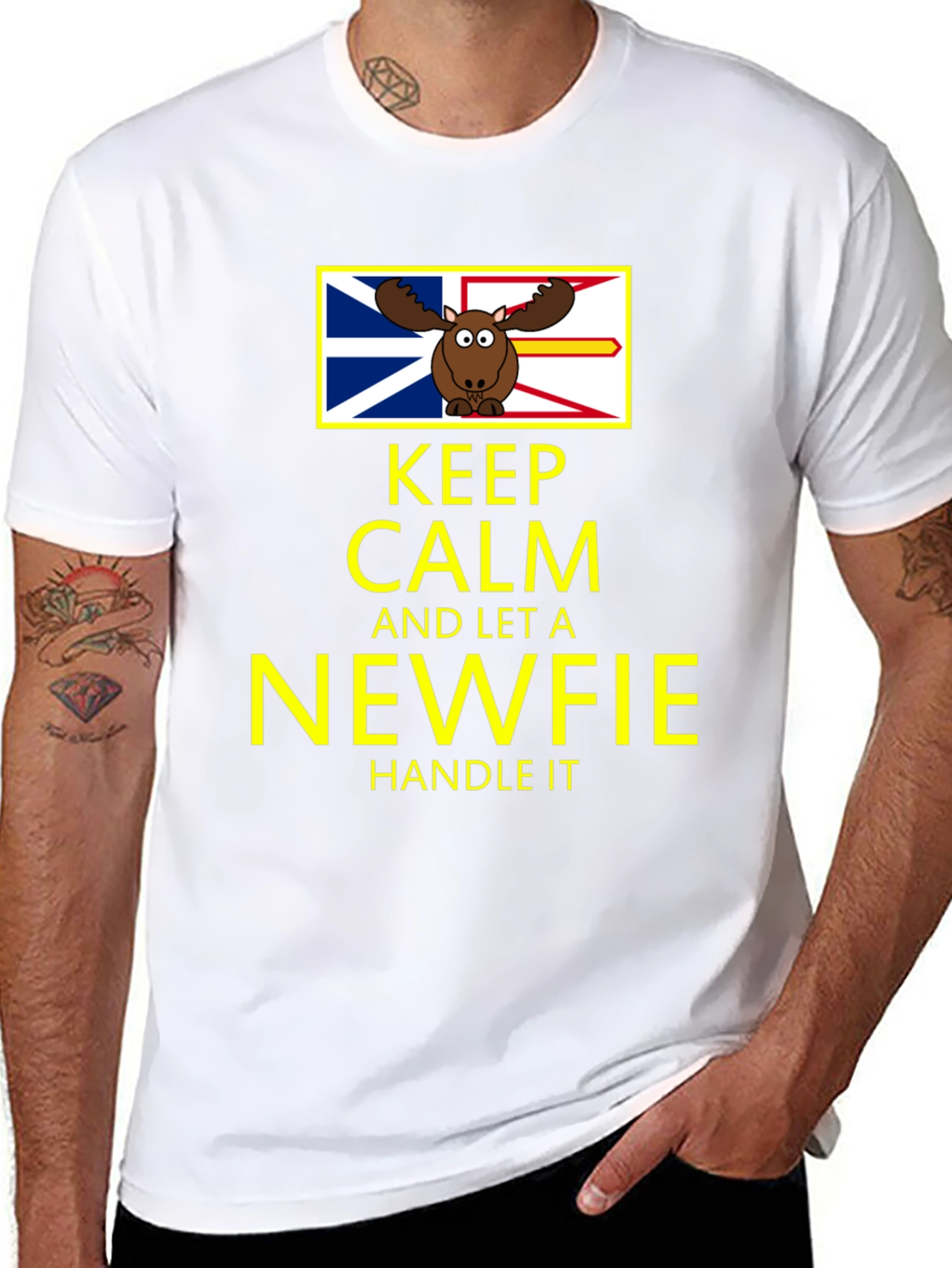 Keep Calm Newfie T-Shirt