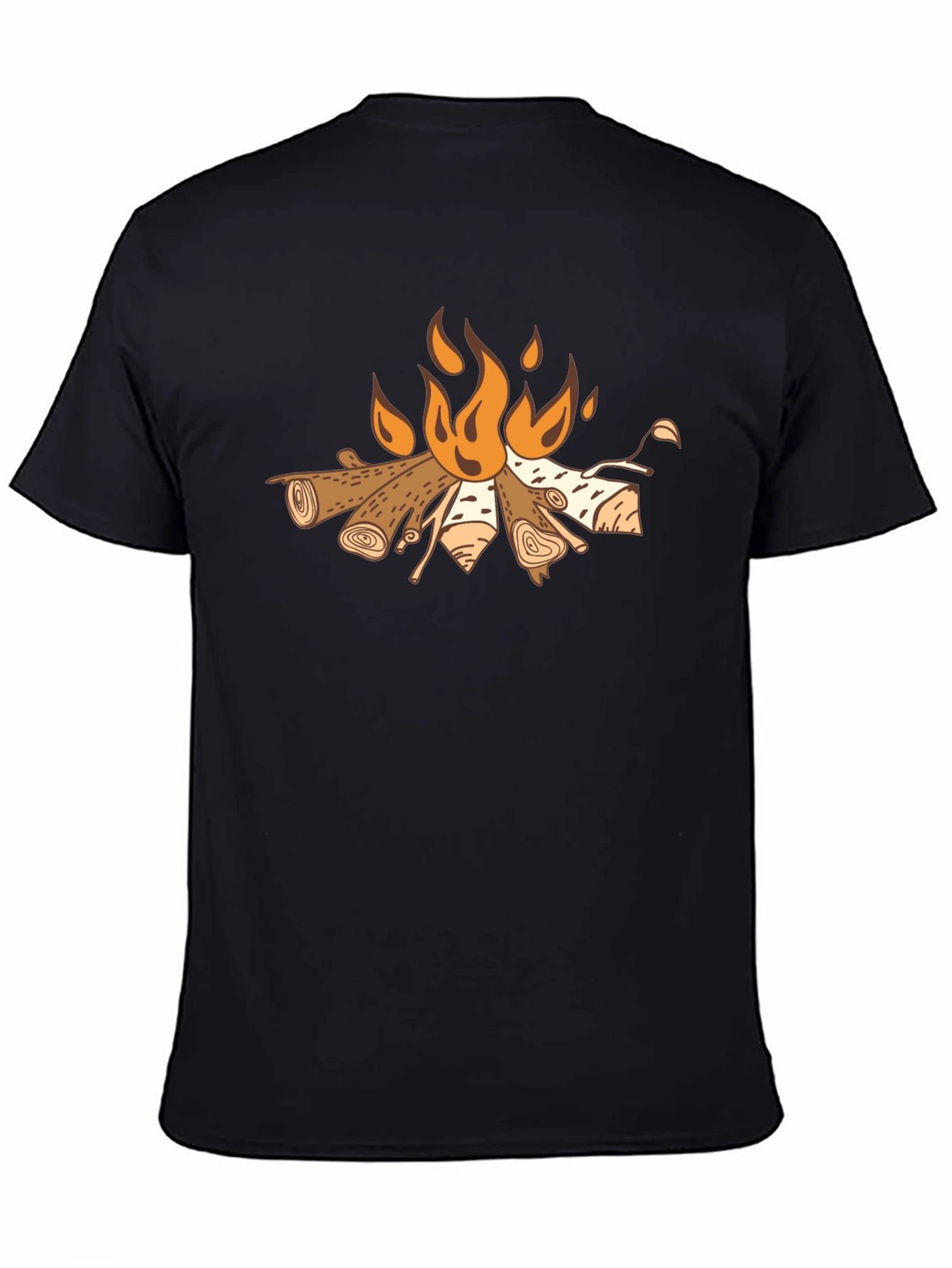 Campfire Graphic Tee - Cozy Outdoor Style