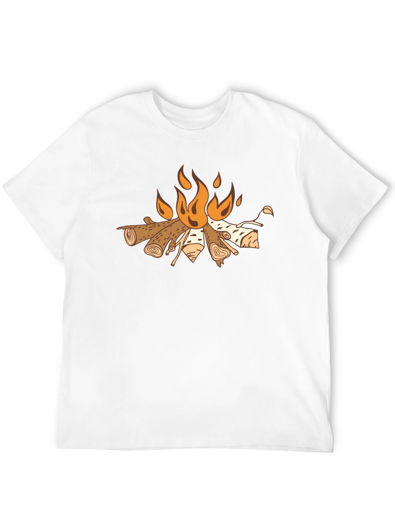 Campfire Graphic Tee - Cozy Outdoor Style