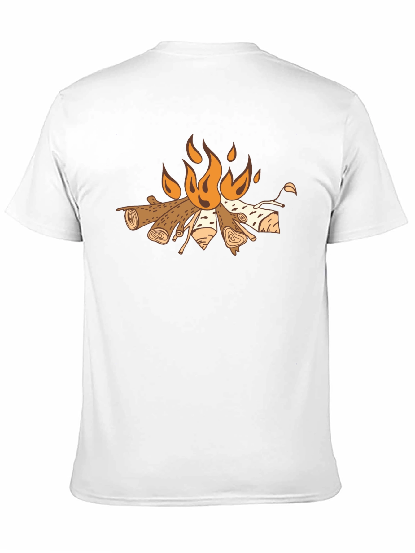 Campfire Graphic Tee - Cozy Outdoor Style