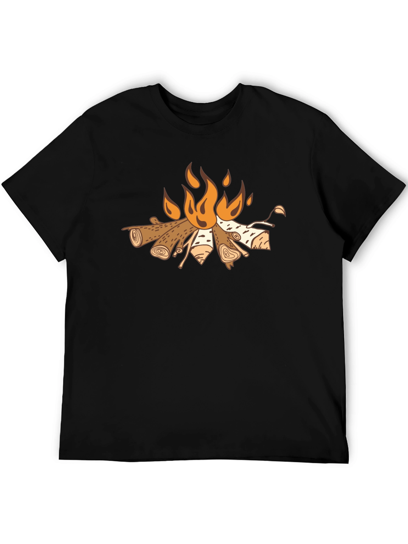 Campfire Graphic Tee - Cozy Outdoor Style