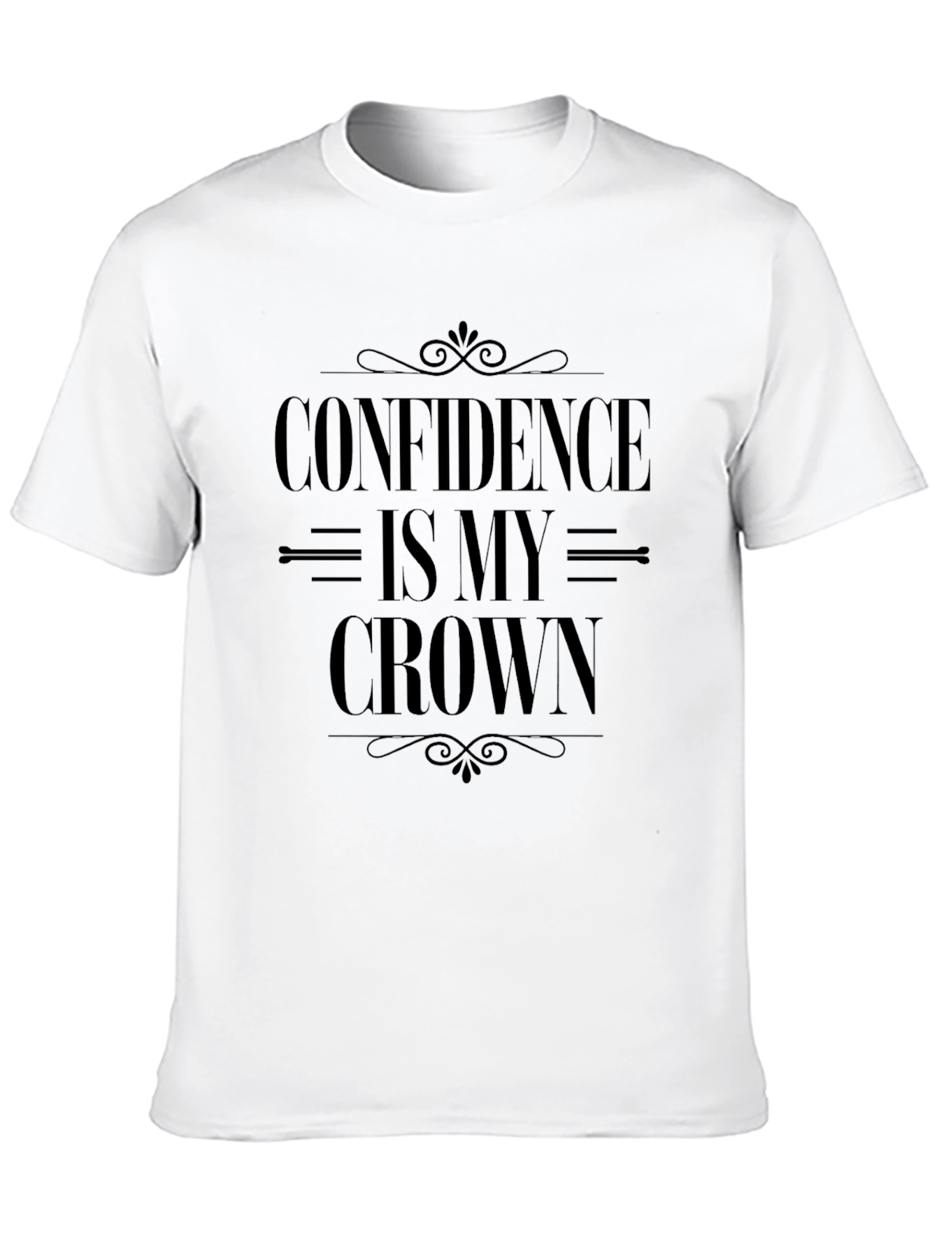 Confidence Is My Crown Graphic T-Shirt