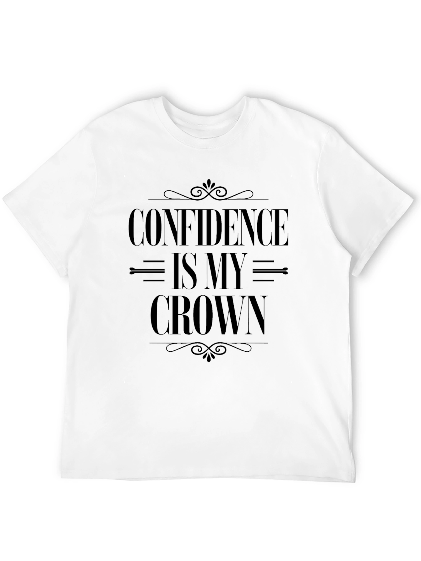 Confidence Is My Crown Graphic T-Shirt