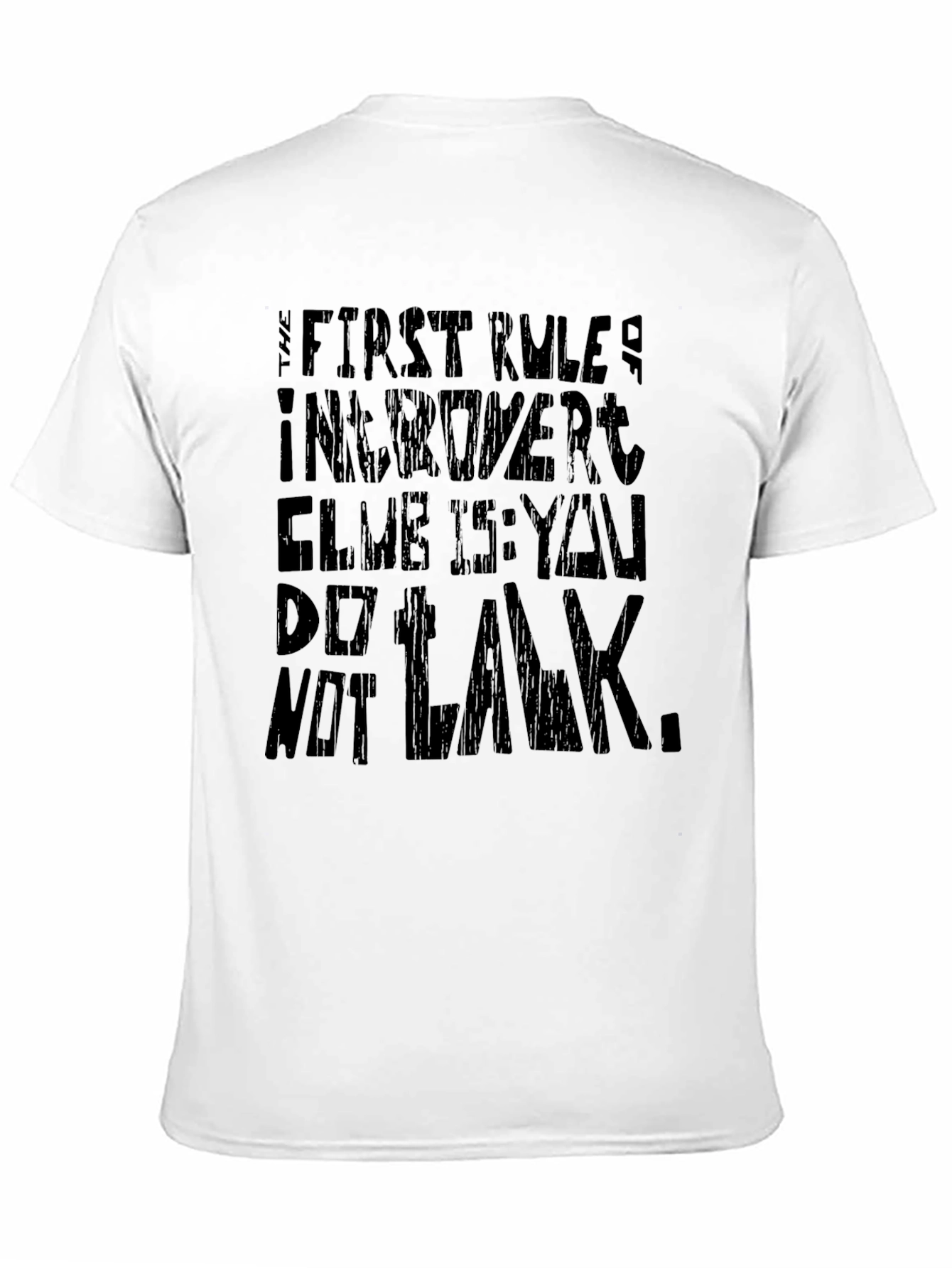 Introvert Club Graphic T-Shirt