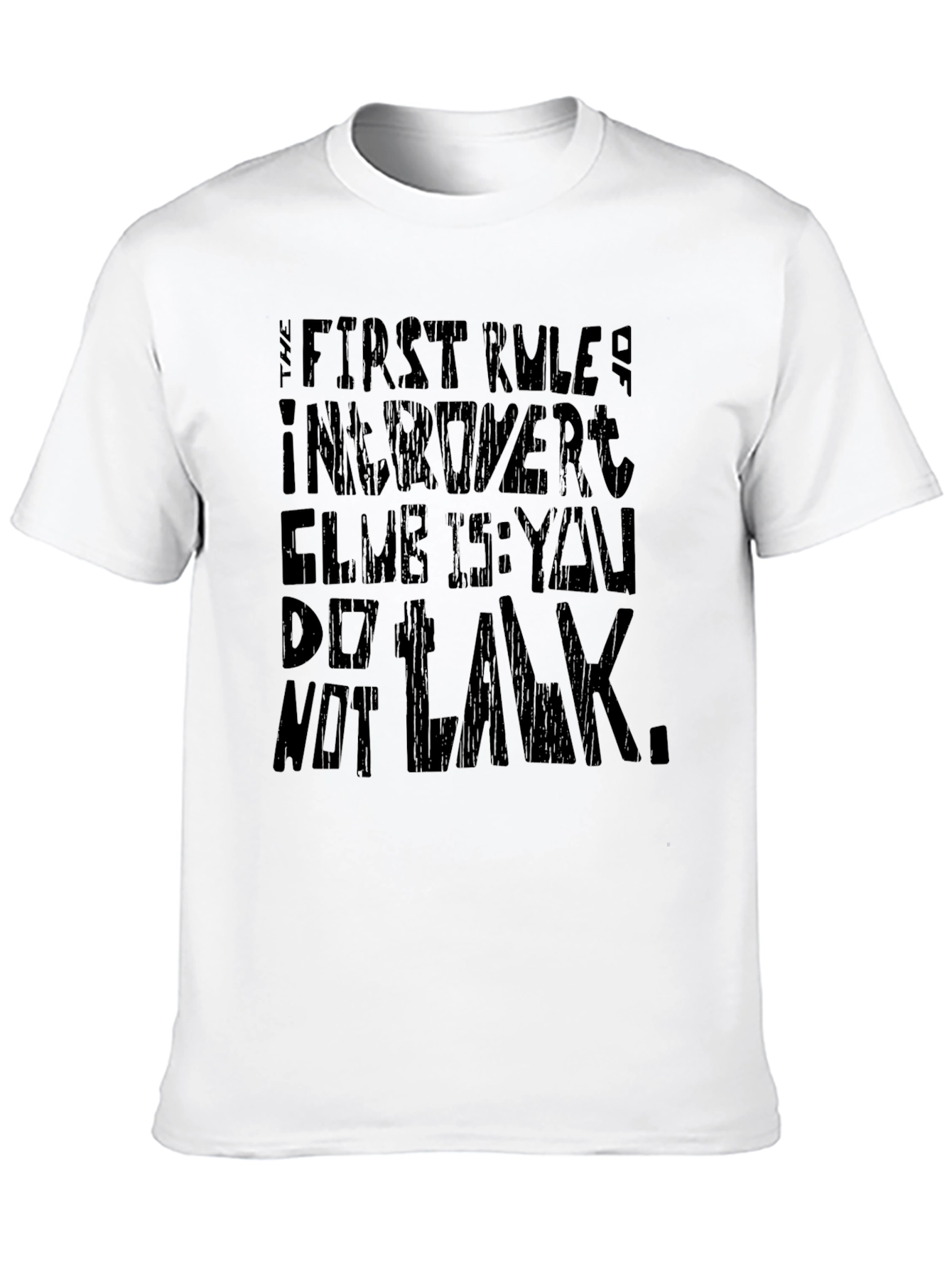 Introvert Club Graphic T-Shirt