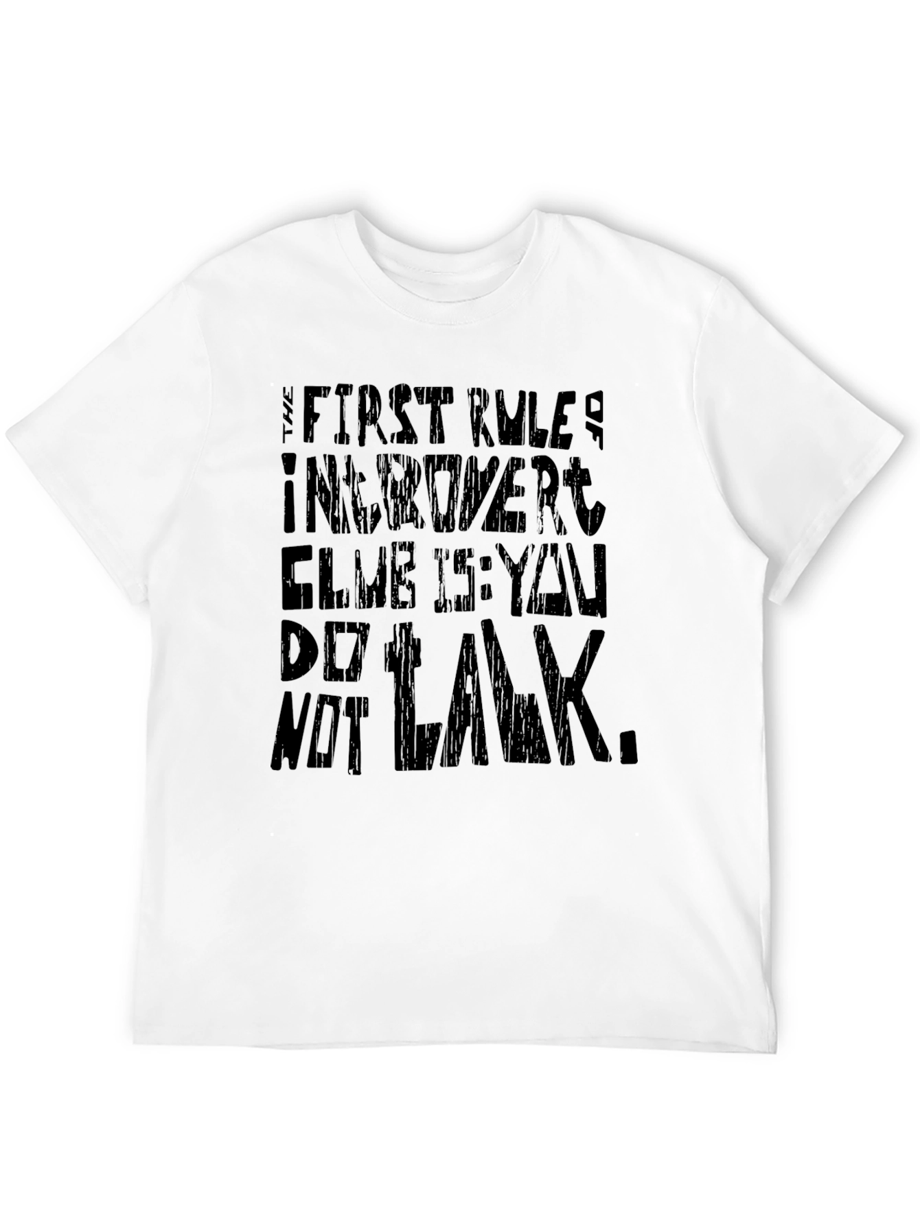 Introvert Club Graphic T-Shirt