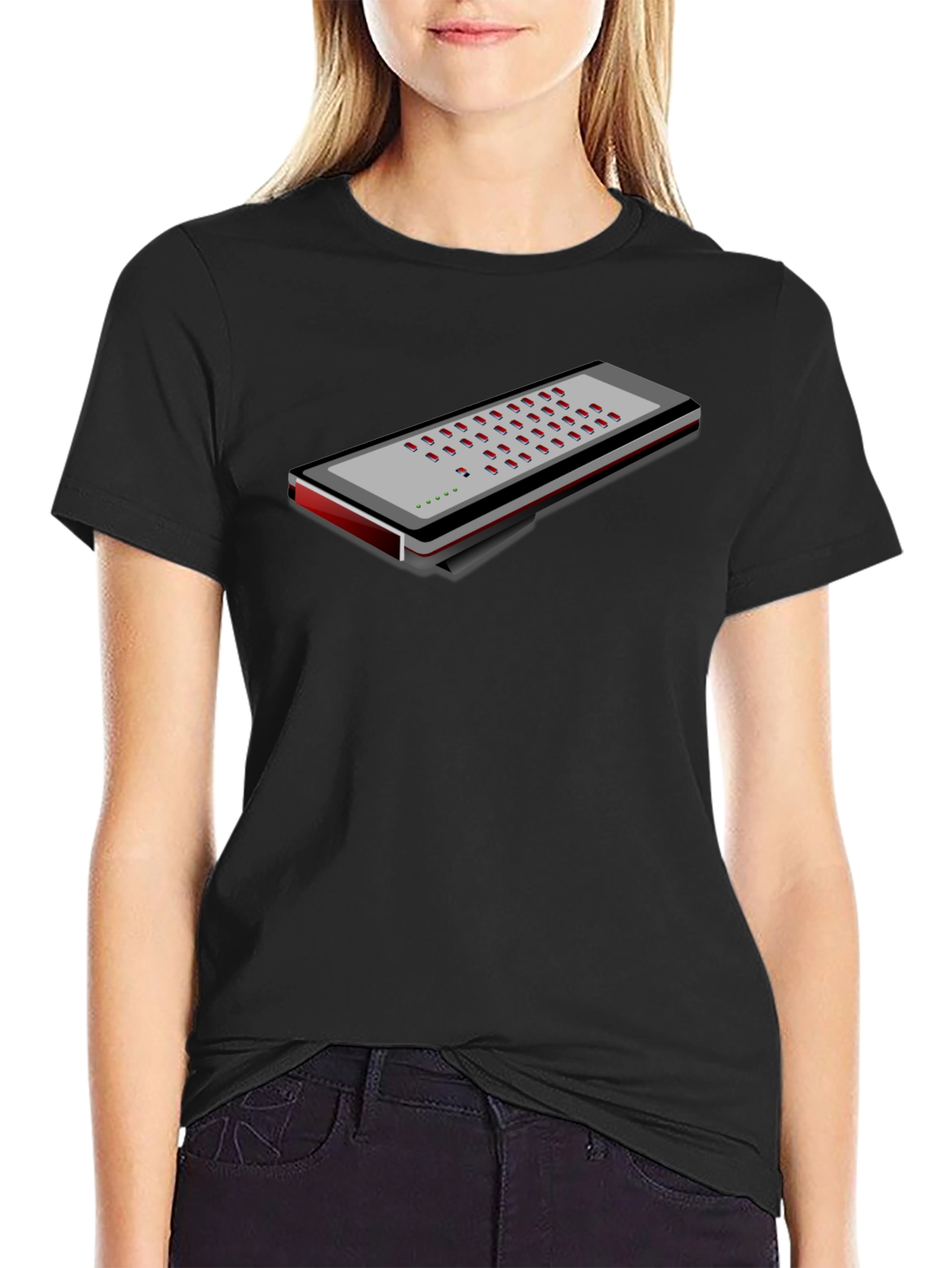 Novelty Theremin T-Shirt - Musical Instrument Design