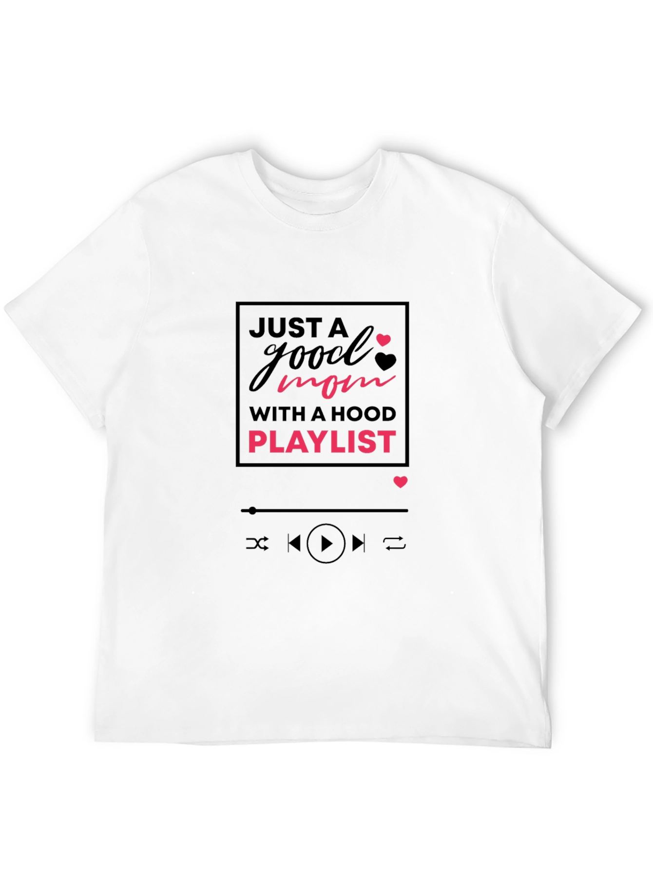 Good Mom Hood Playlist Graphic Tee