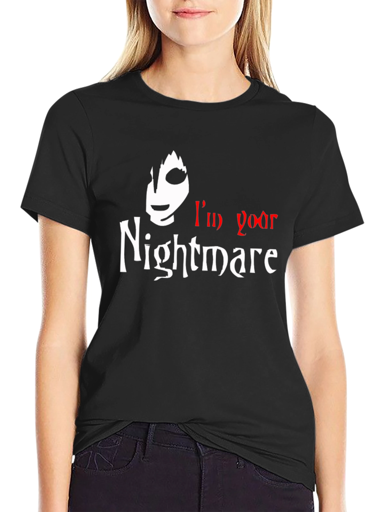 Nightmare Tee - Black Graphic T-Shirt