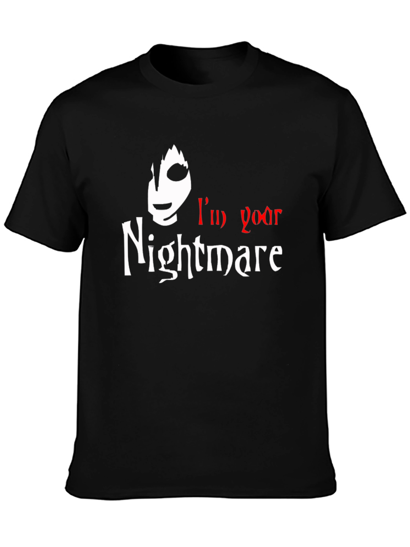 Nightmare Tee - Black Graphic T-Shirt