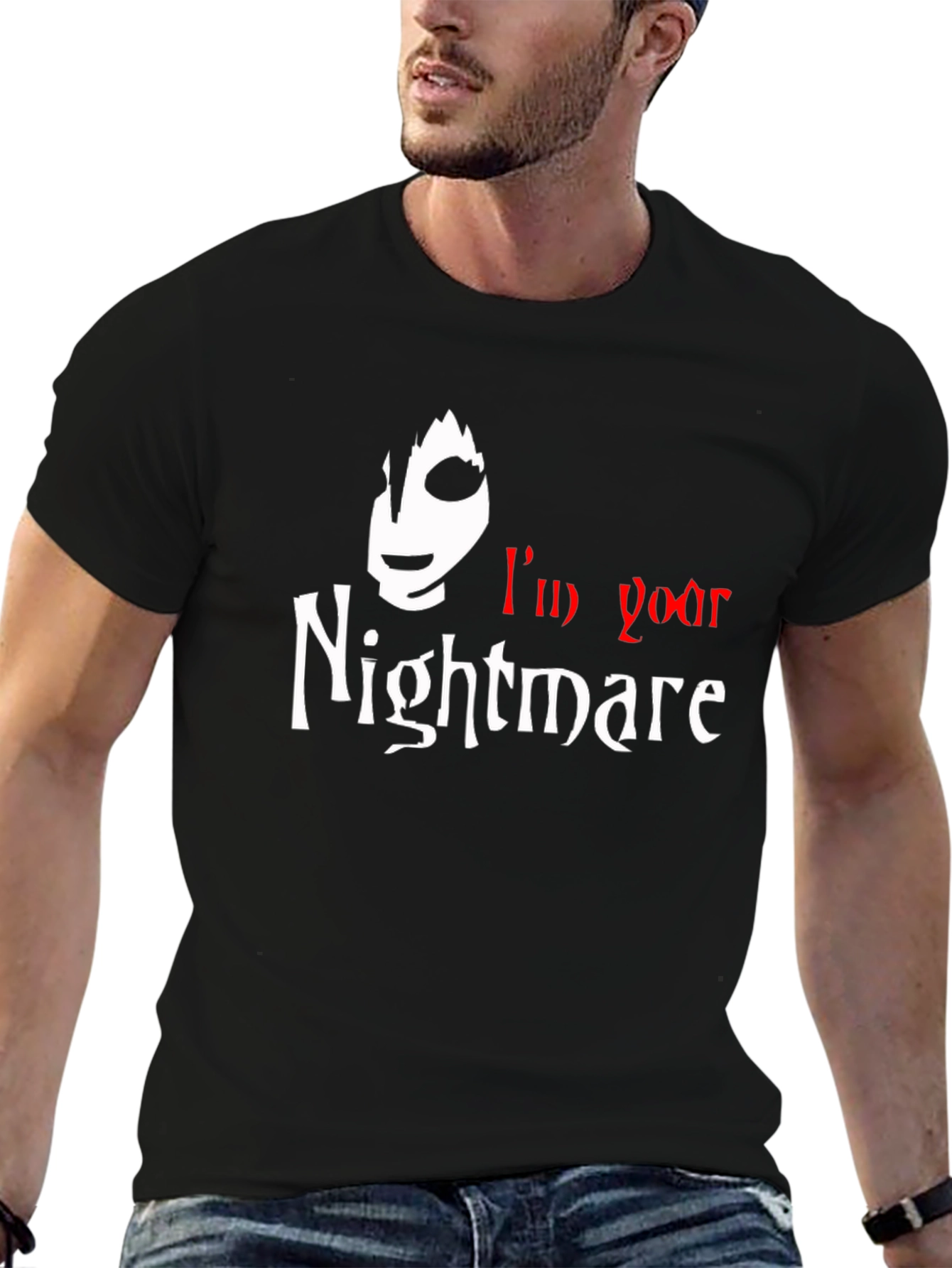 Nightmare Tee - Black Graphic T-Shirt