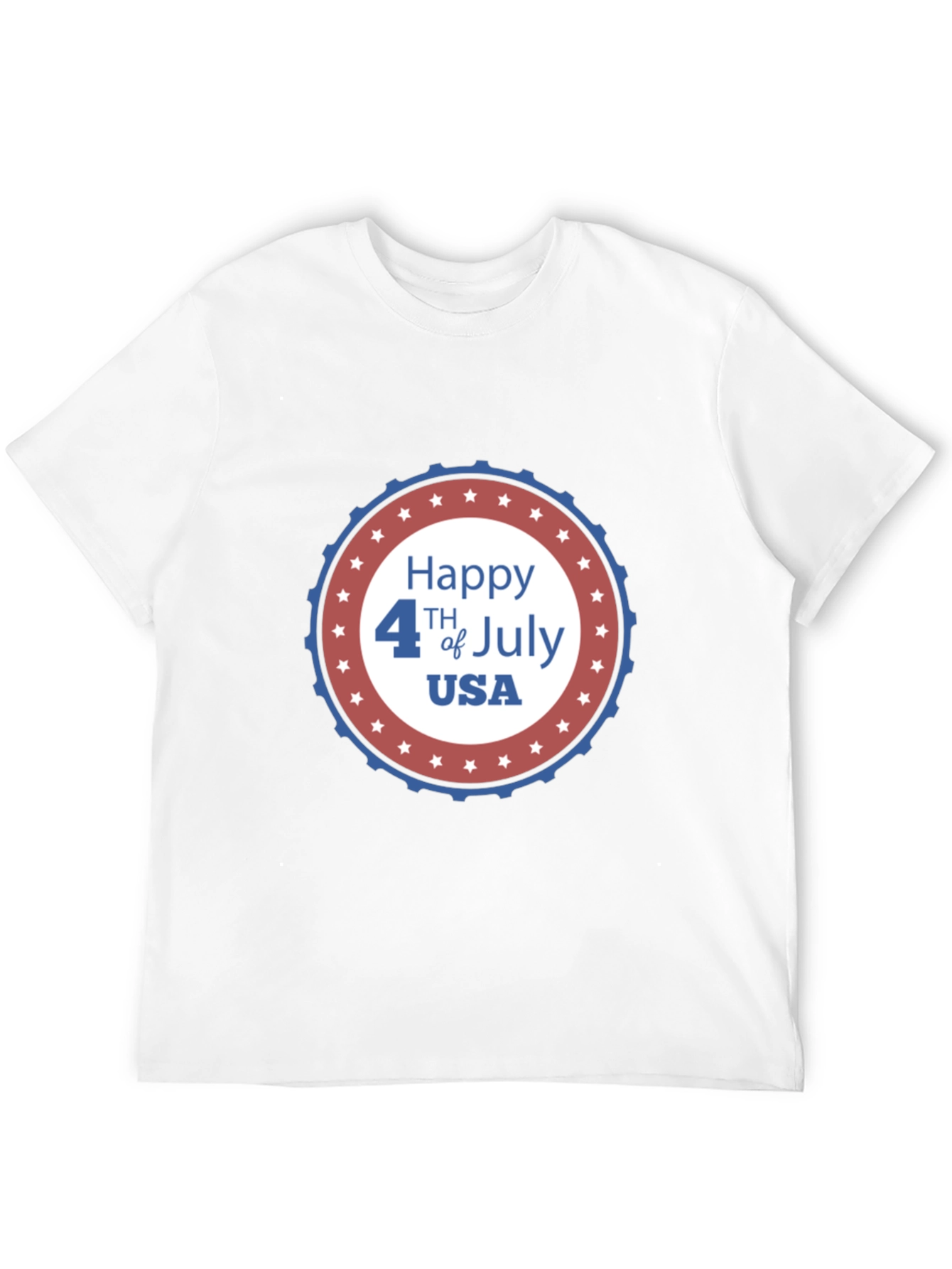 Happy 4th of July USA Graphic T-Shirt