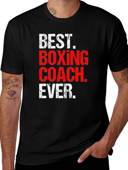 Best Boxing Coach Ever T-Shirt - Gift for Trainers
