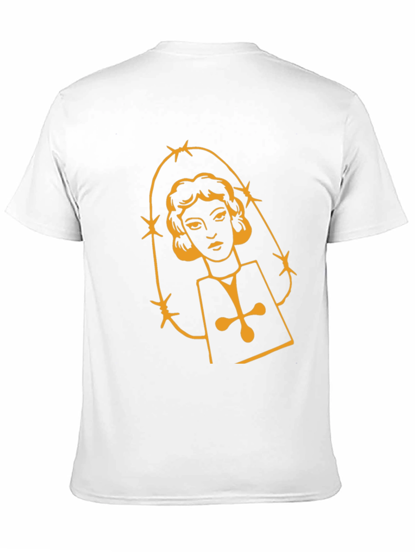 Graphic Tee - Retro Virgin Mary Design