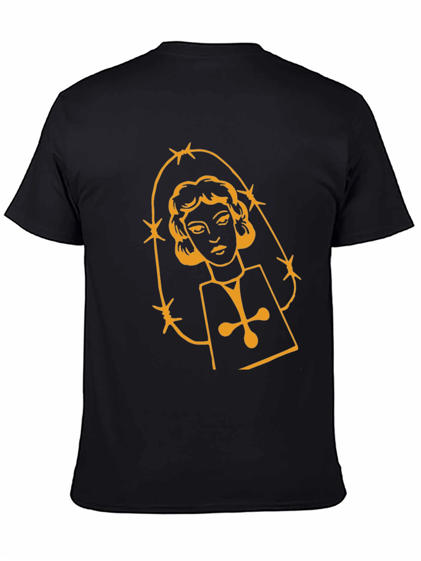 Graphic Tee - Retro Virgin Mary Design