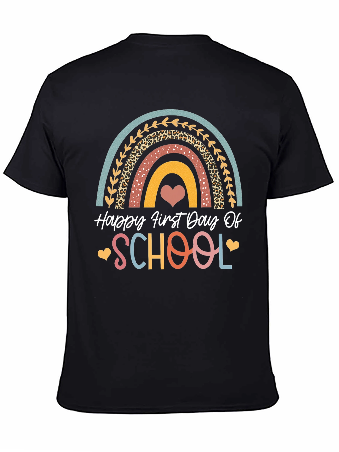 Happy First Day of School Rainbow T-Shirt
