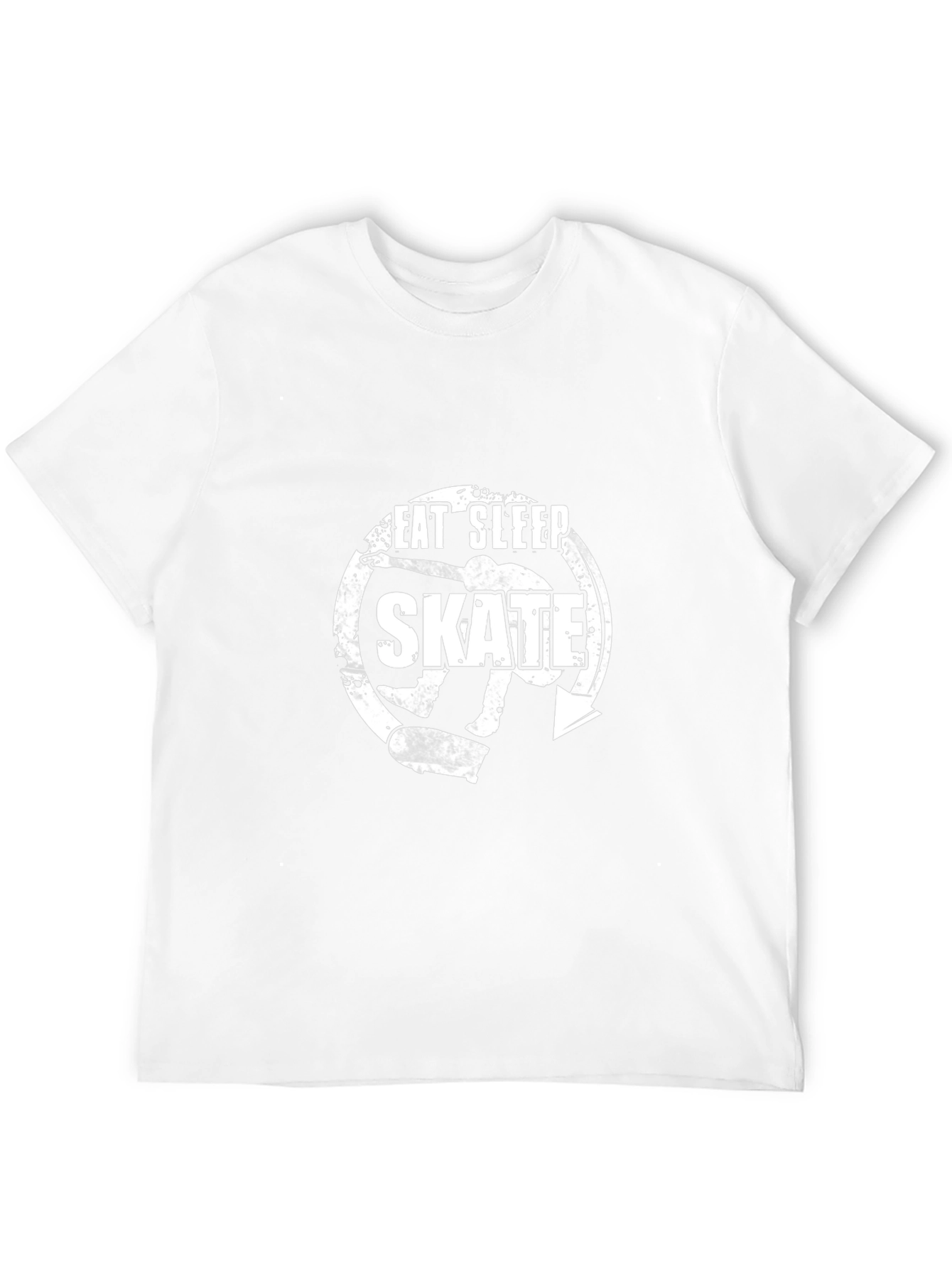 Eat Sleep Skate Black Graphic Tee