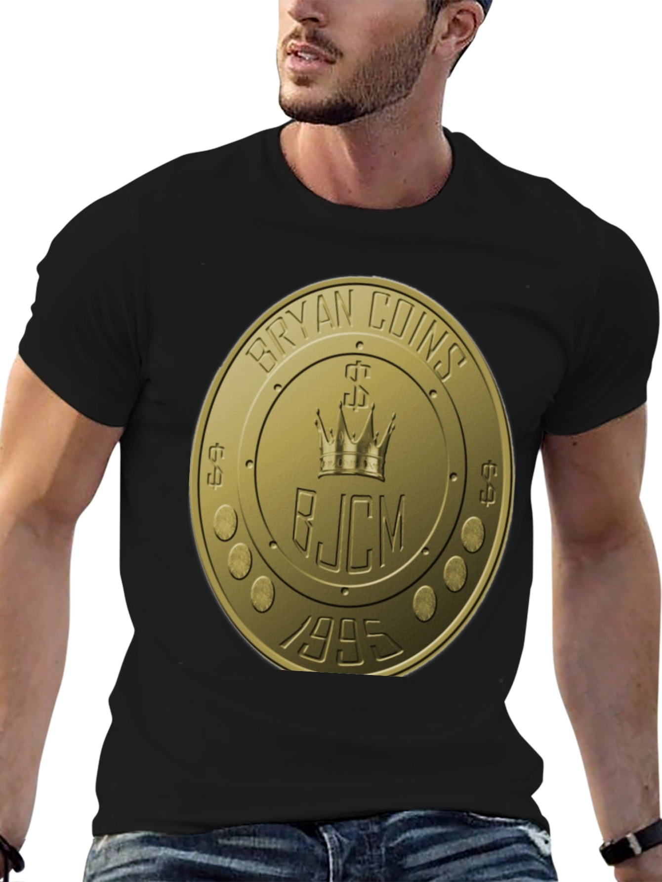 Bryan Coins Black T-Shirt