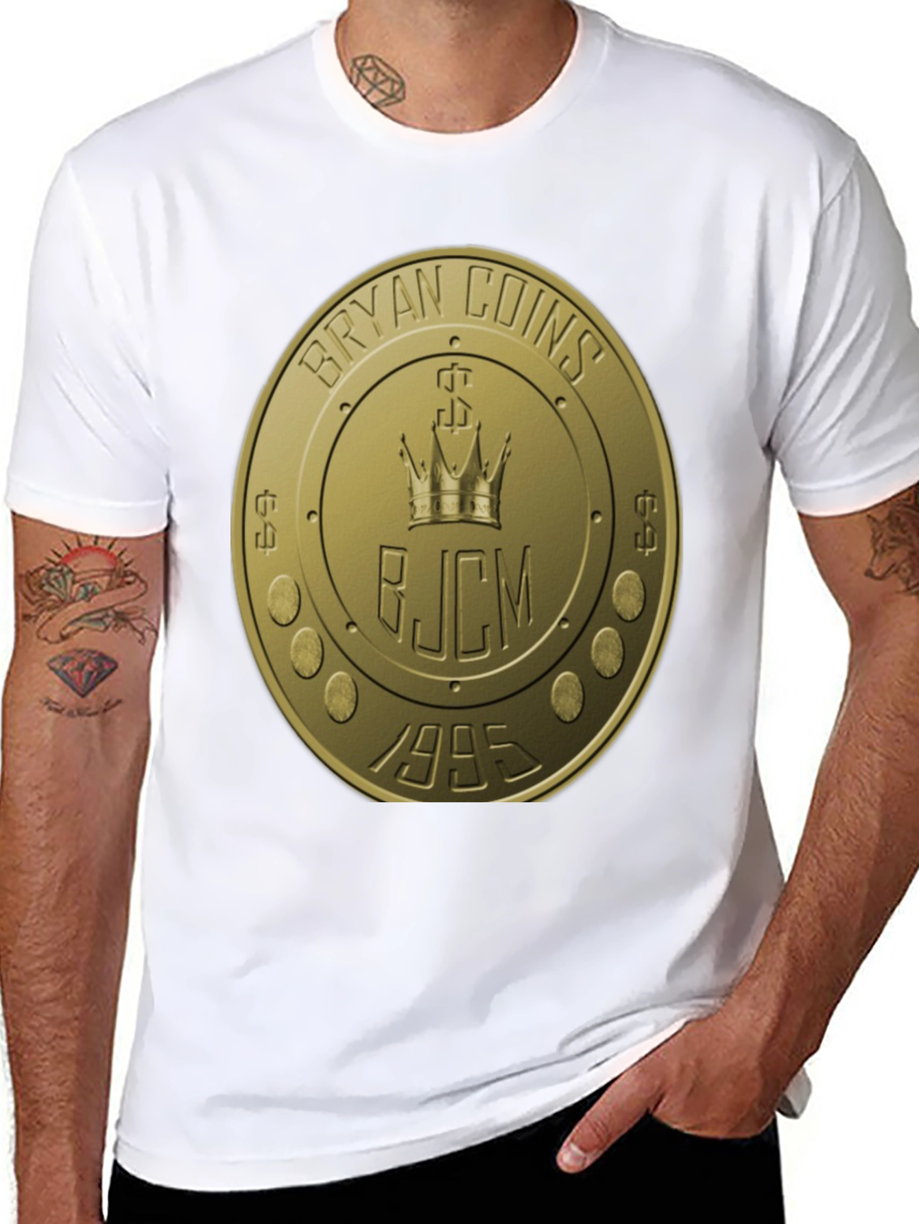 Bryan Coins Black T-Shirt