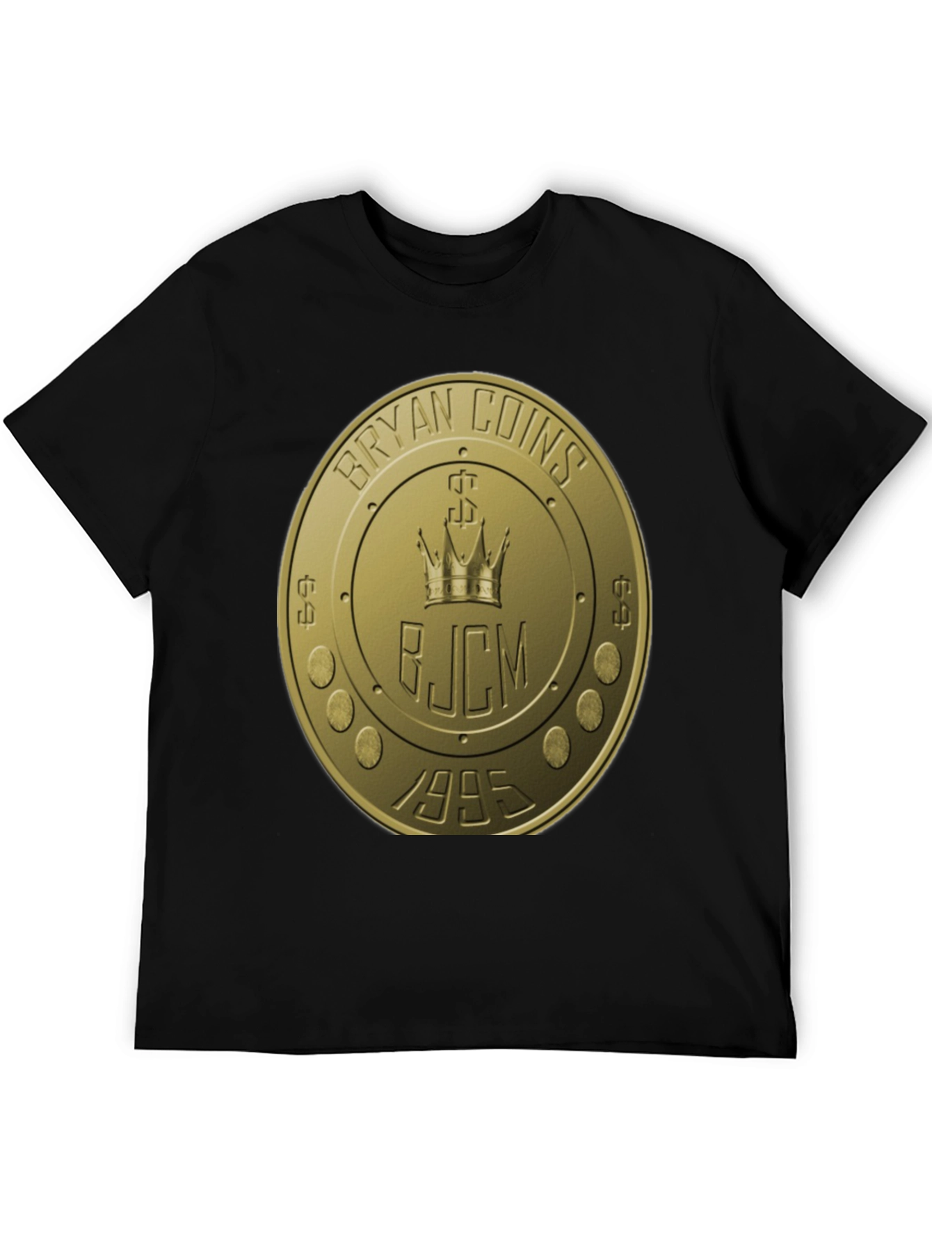 Bryan Coins Black T-Shirt