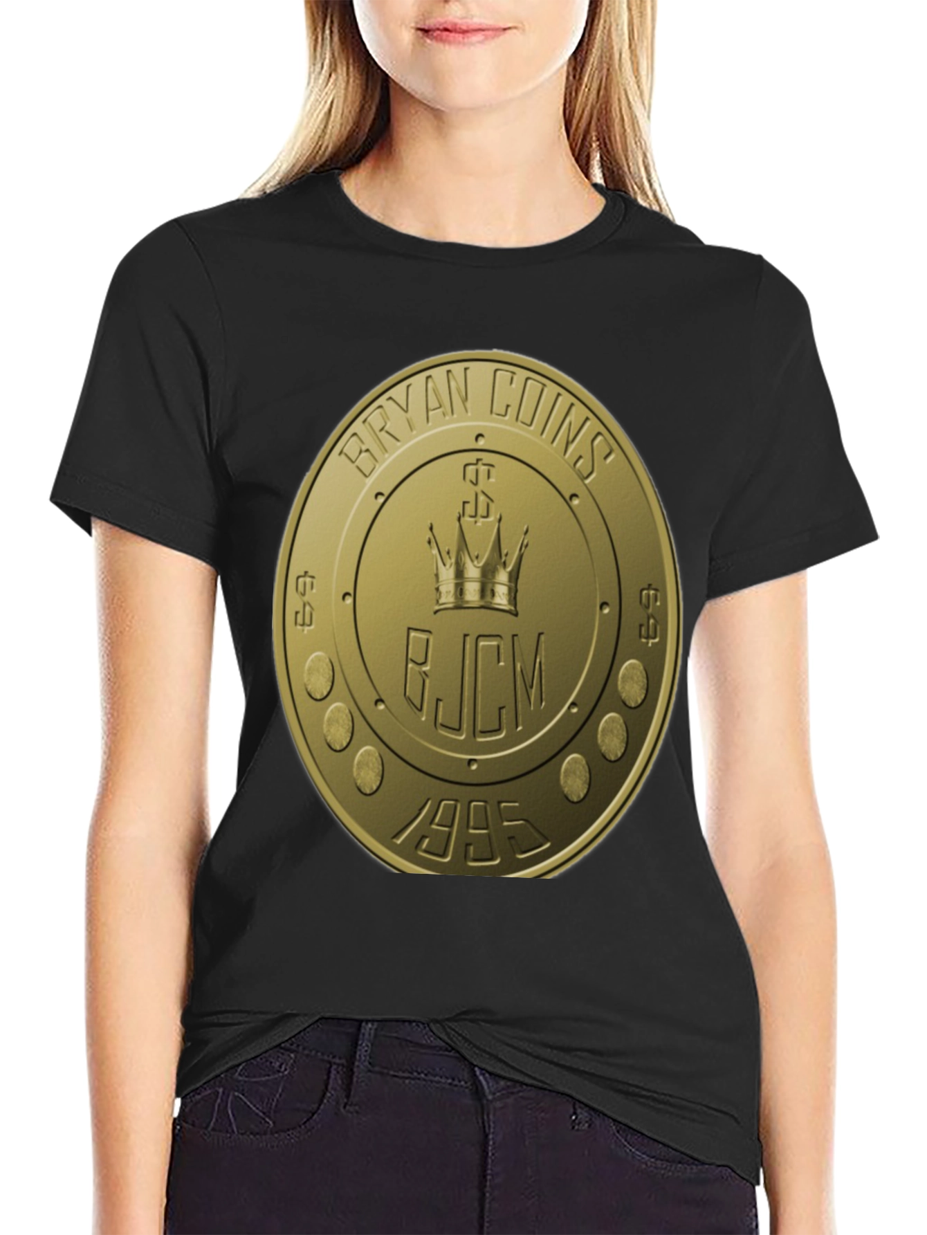 Bryan Coins Black T-Shirt