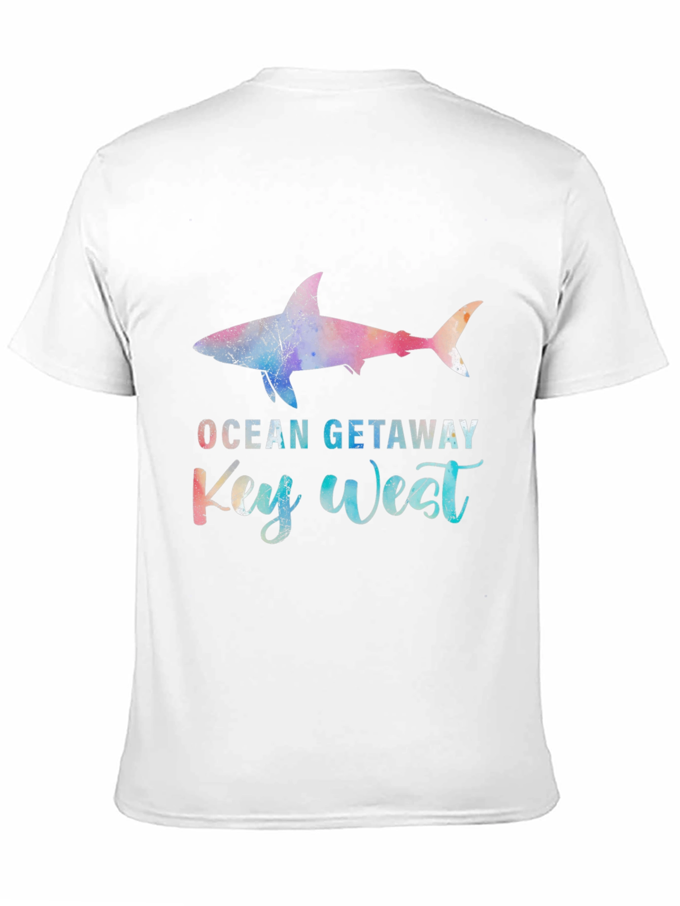 Ocean Getaway Key West Shark Graphic T-Shirt