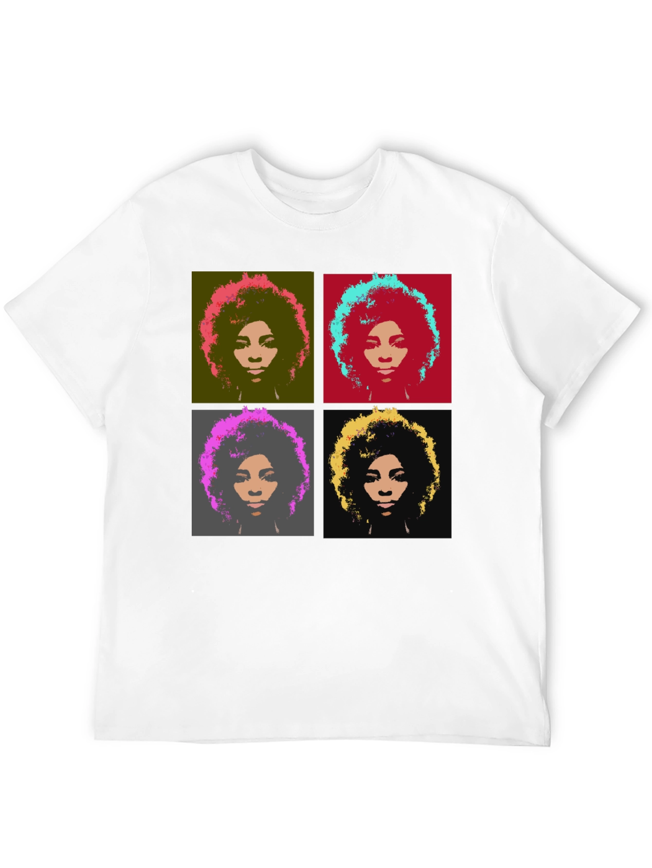 Retro Pop Art Graphic Print T-Shirt