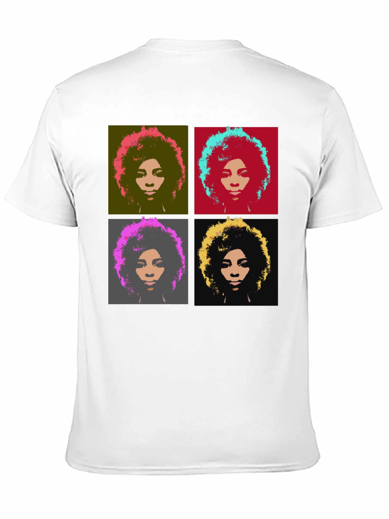 Retro Pop Art Graphic Print T-Shirt