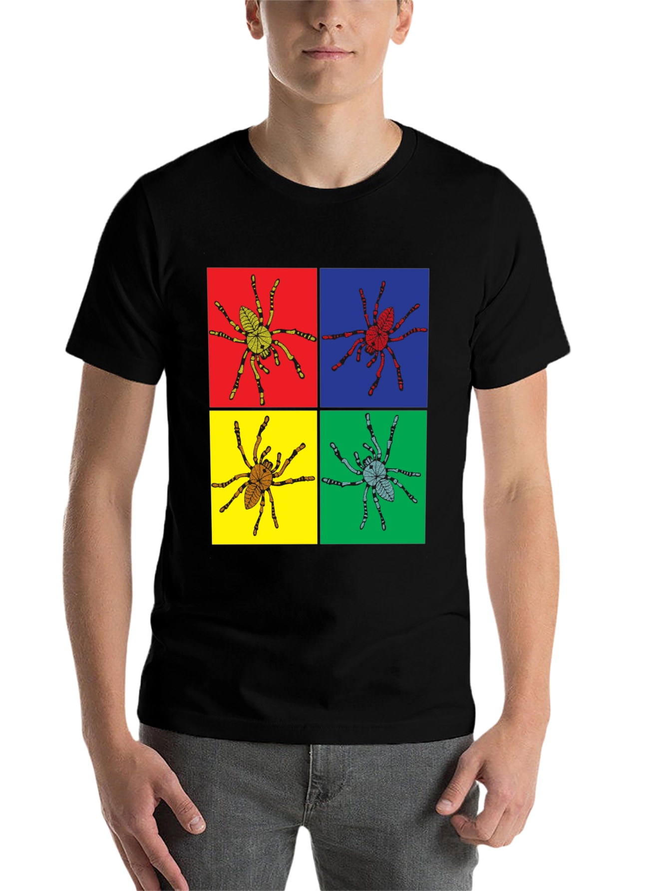 Spider Pop Art Graphic Tee
