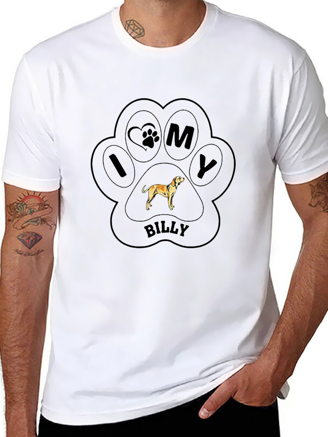 I Love My Billy T-Shirt