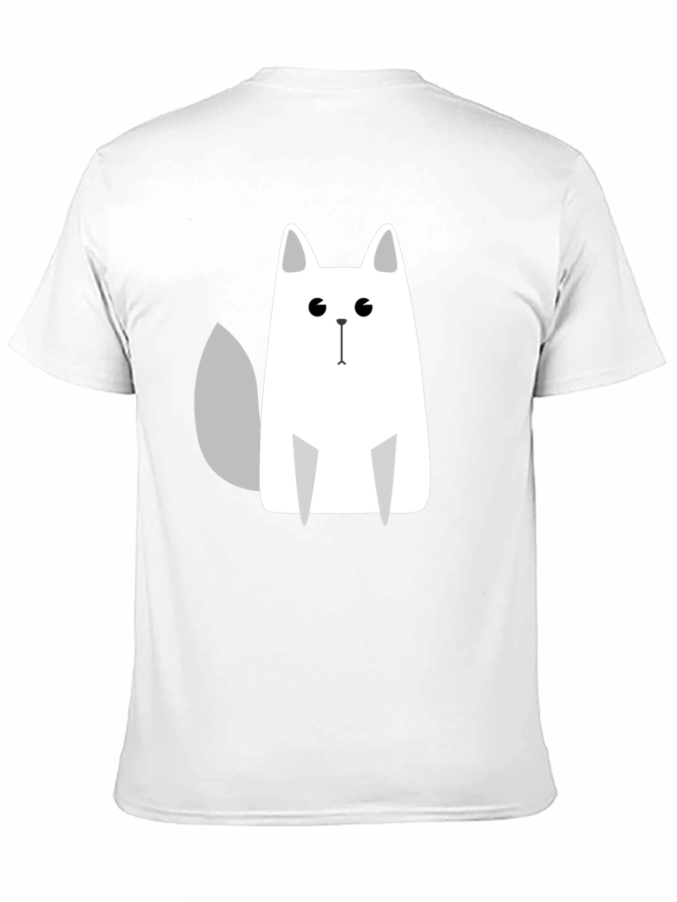 Cool Cat Graphic Print Black T-Shirt