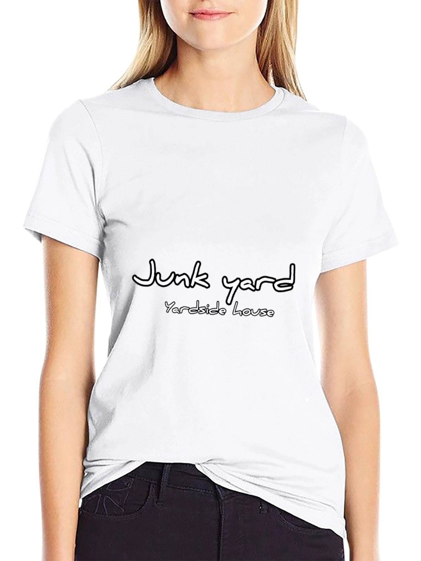 Junk Yard Black T-Shirt - YardSide House