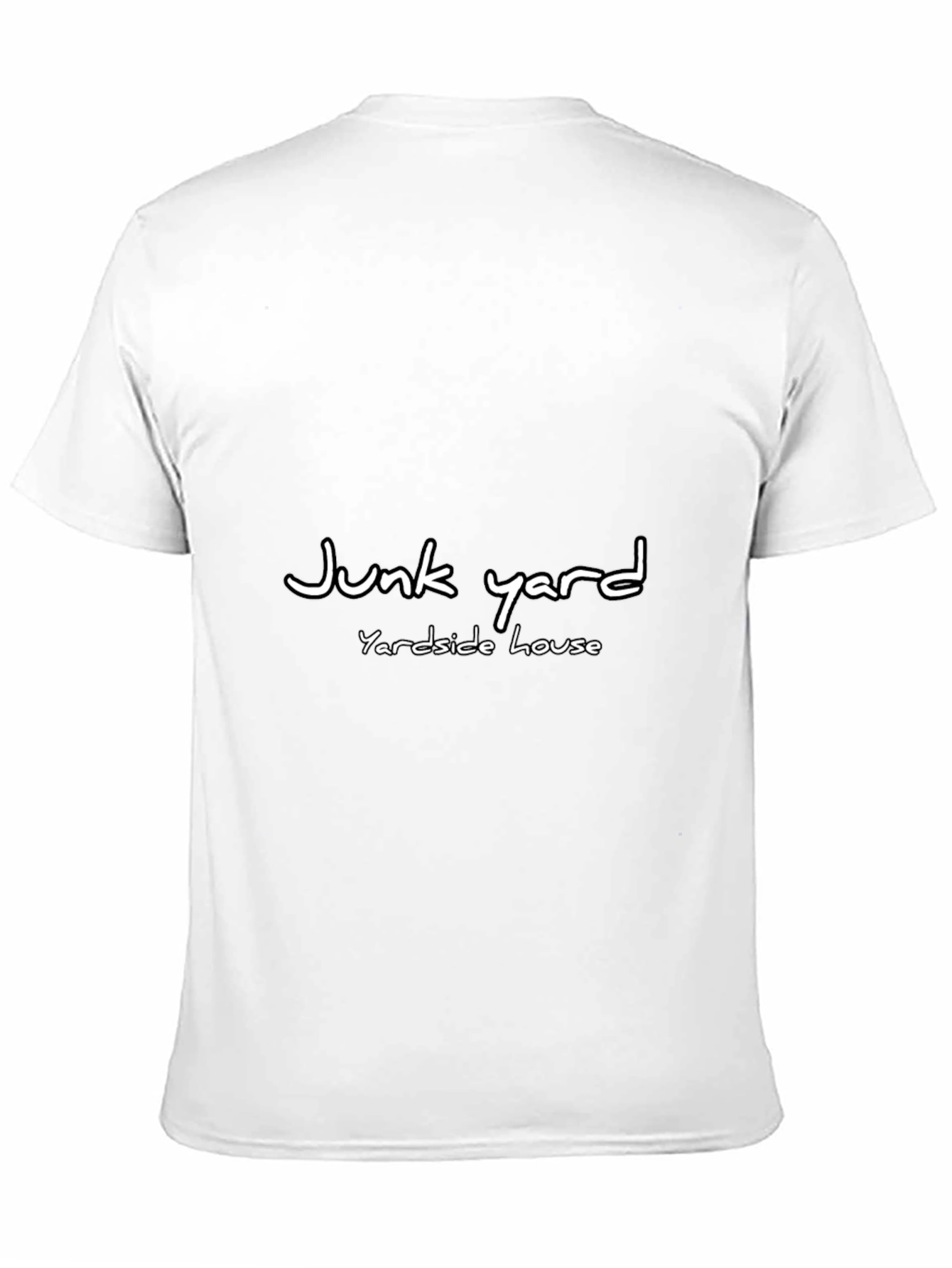 Junk Yard Black T-Shirt - YardSide House