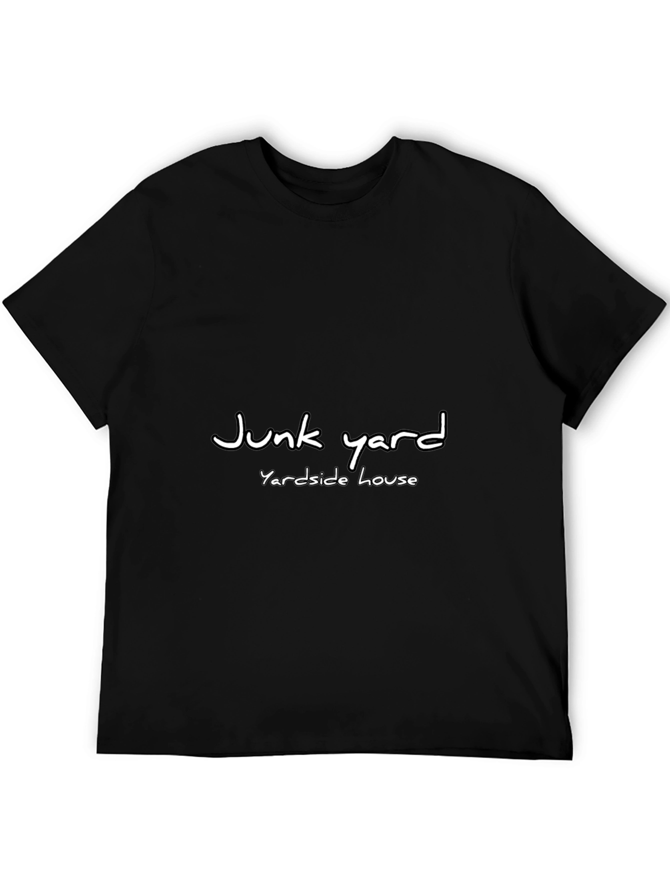 Junk Yard Black T-Shirt - YardSide House