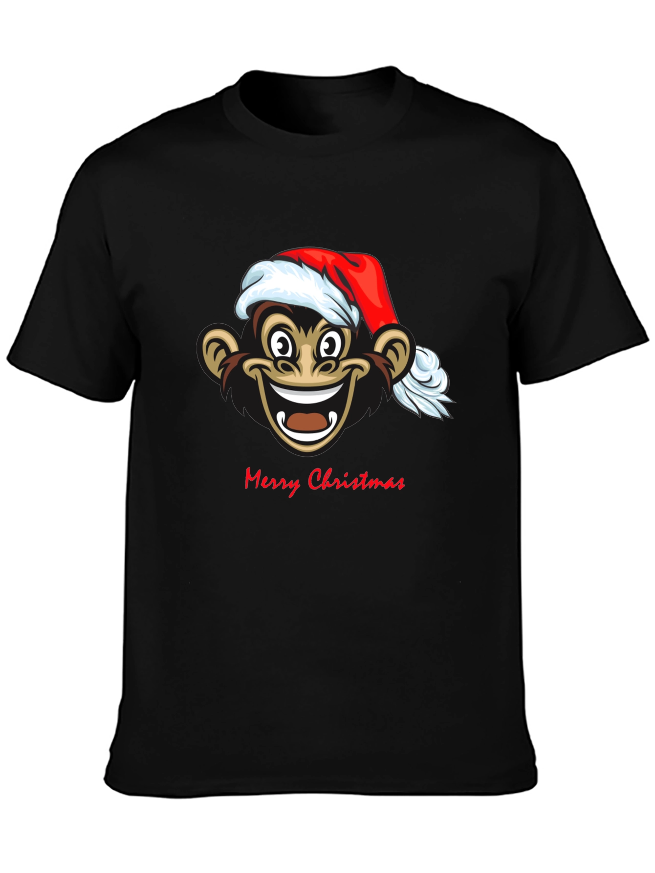 Christmas Monkey Graphic Tee