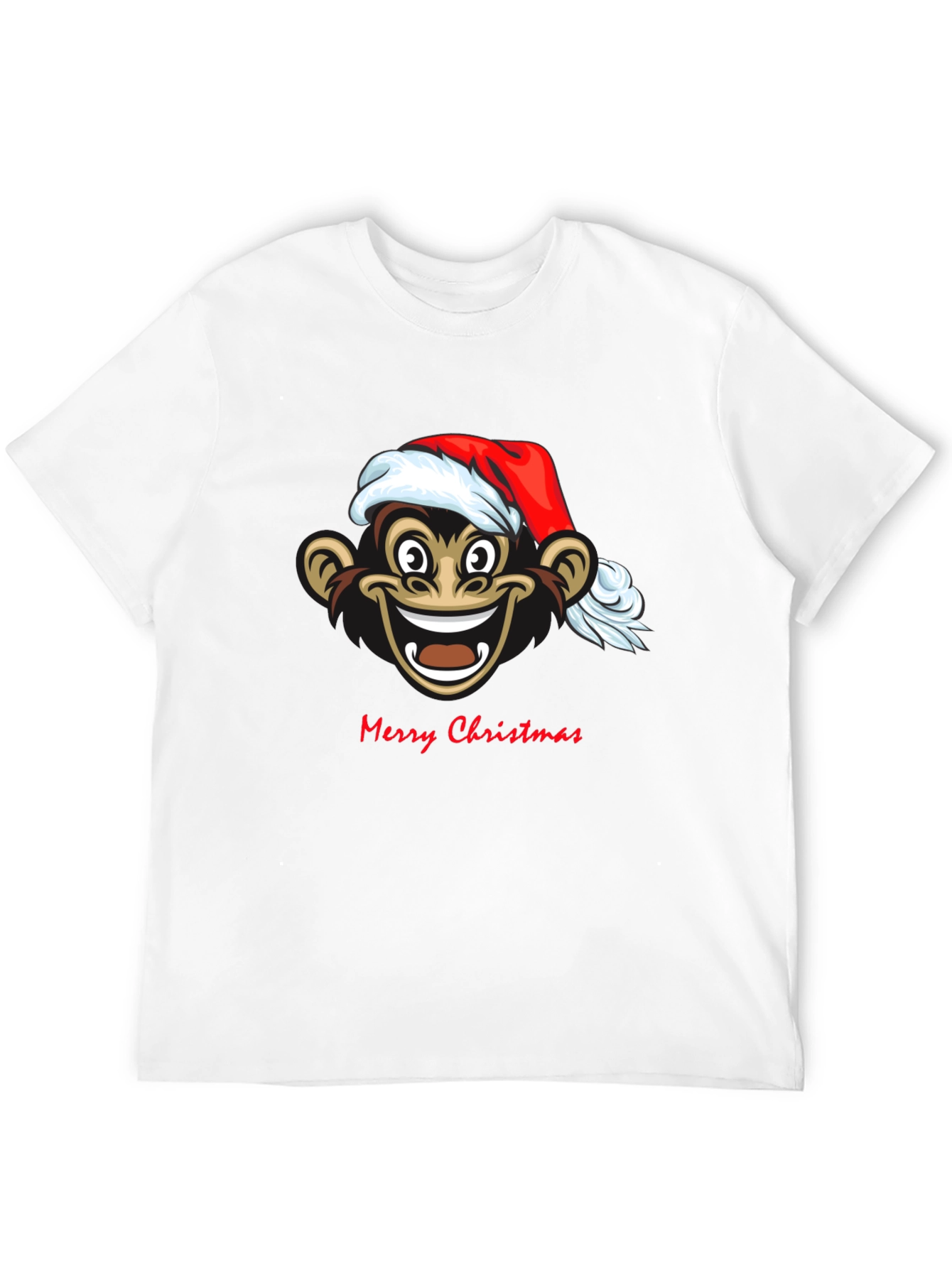 Christmas Monkey Graphic Tee