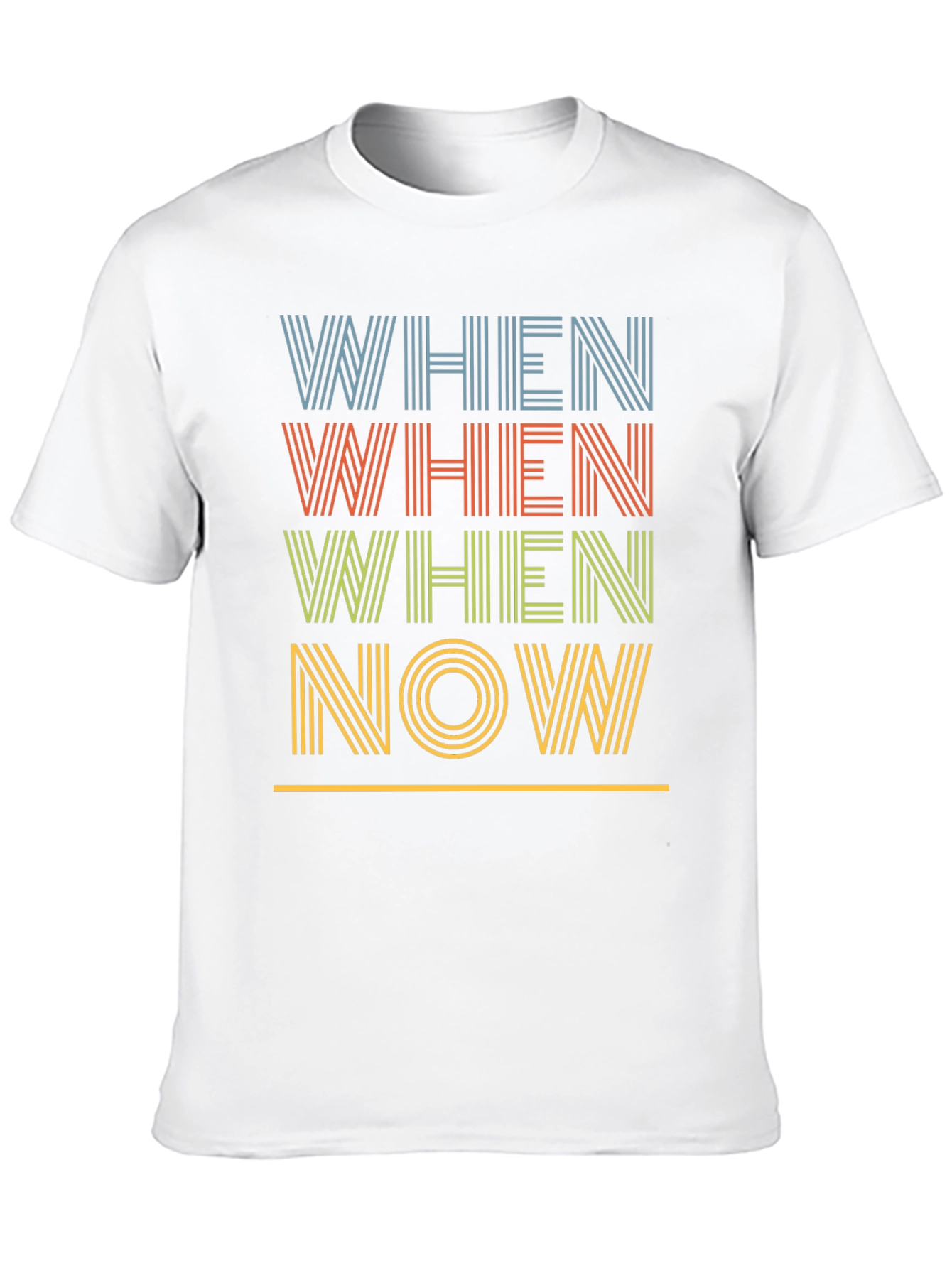 Retro When Now Graphic T-Shirt