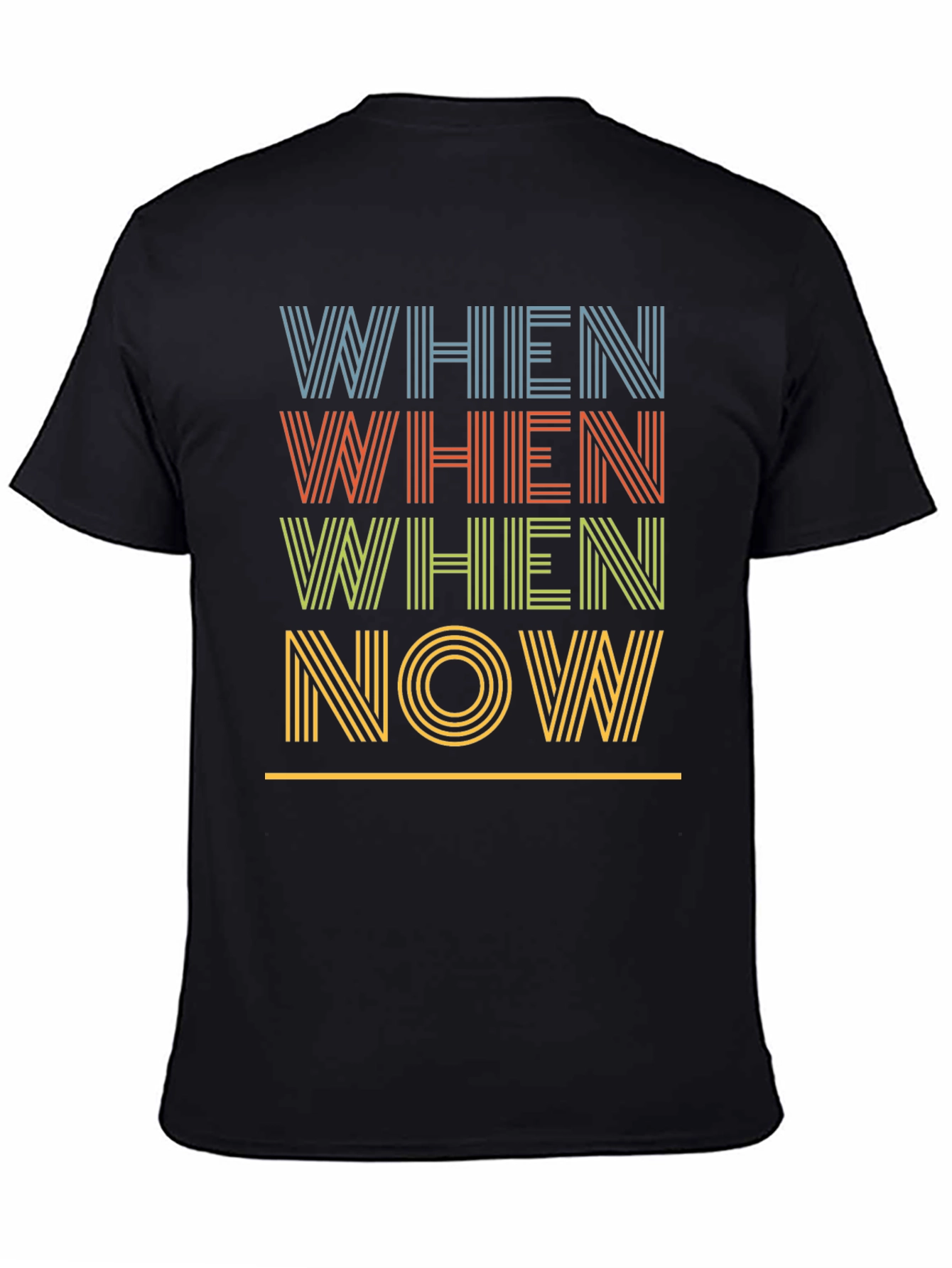 Retro When Now Graphic T-Shirt